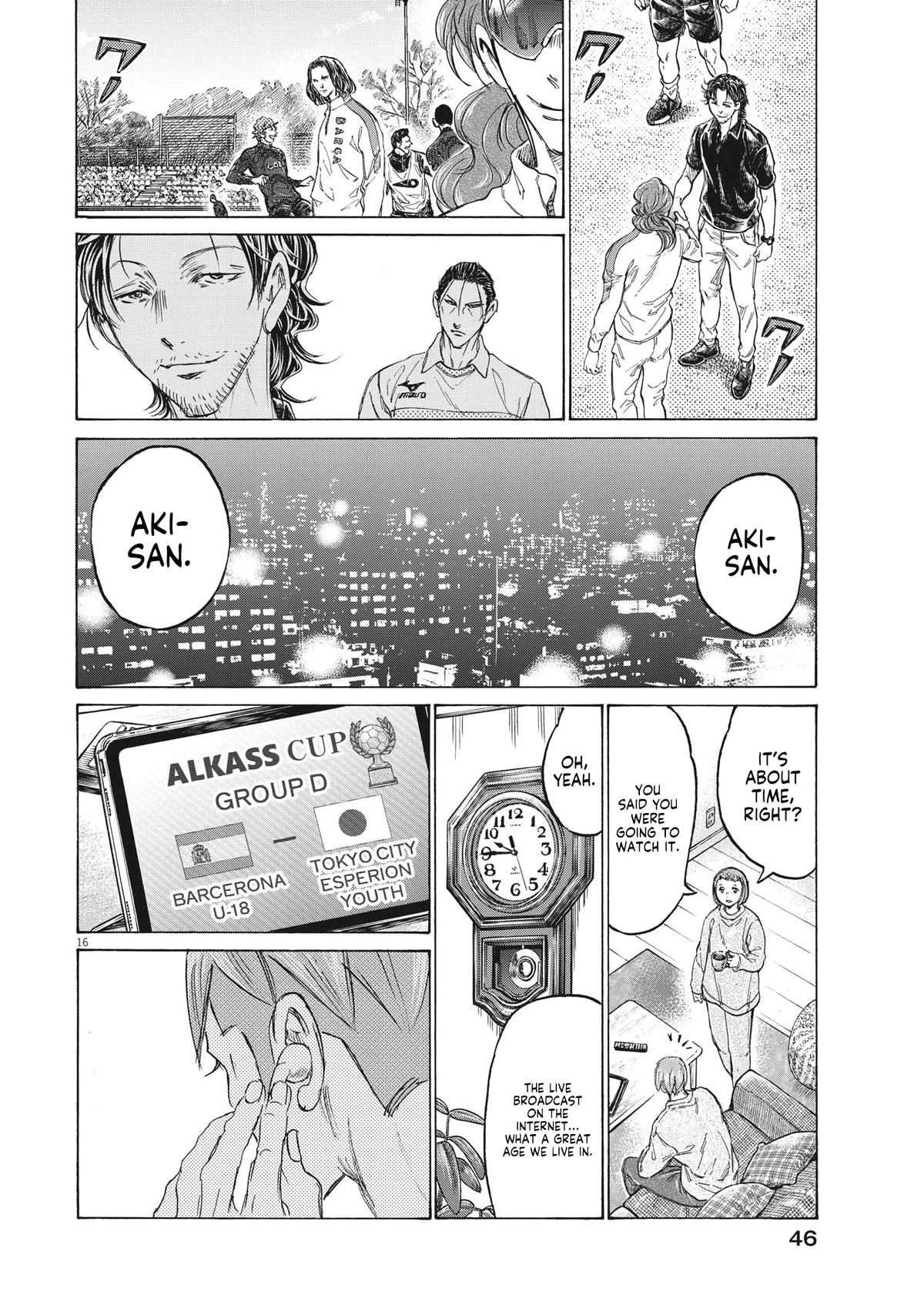 Ao Ashi Chapter 347 page 16 - Chapter 347: The Gathering