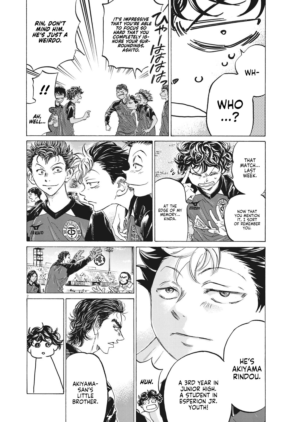 Ao Ashi Chapter 347 page 3 - Chapter 347: The Gathering