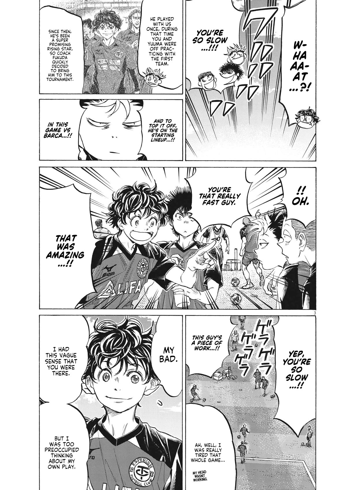 Ao Ashi Chapter 347 page 4 - Chapter 347: The Gathering