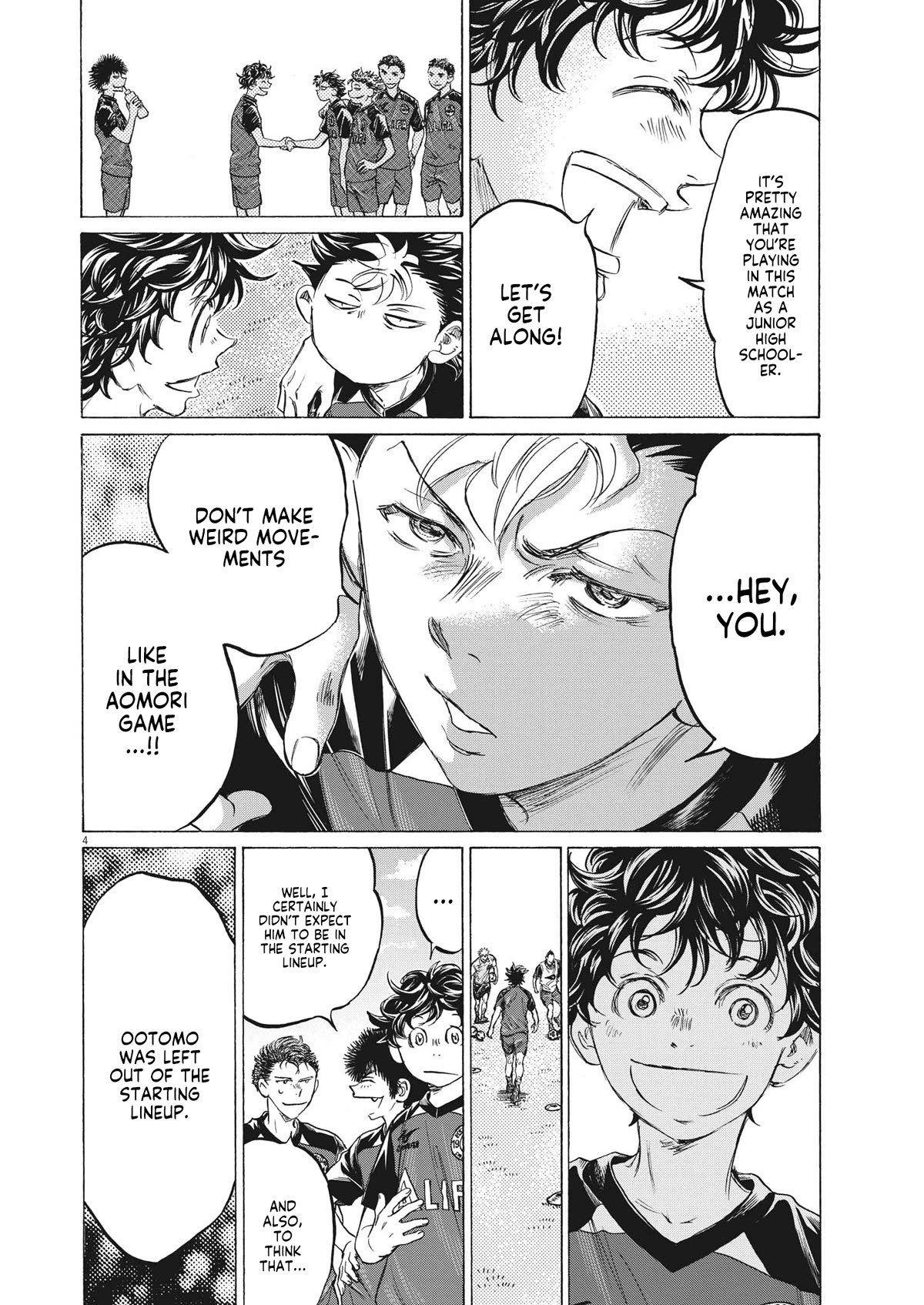 Ao Ashi Chapter 347 page 5 - Chapter 347: The Gathering