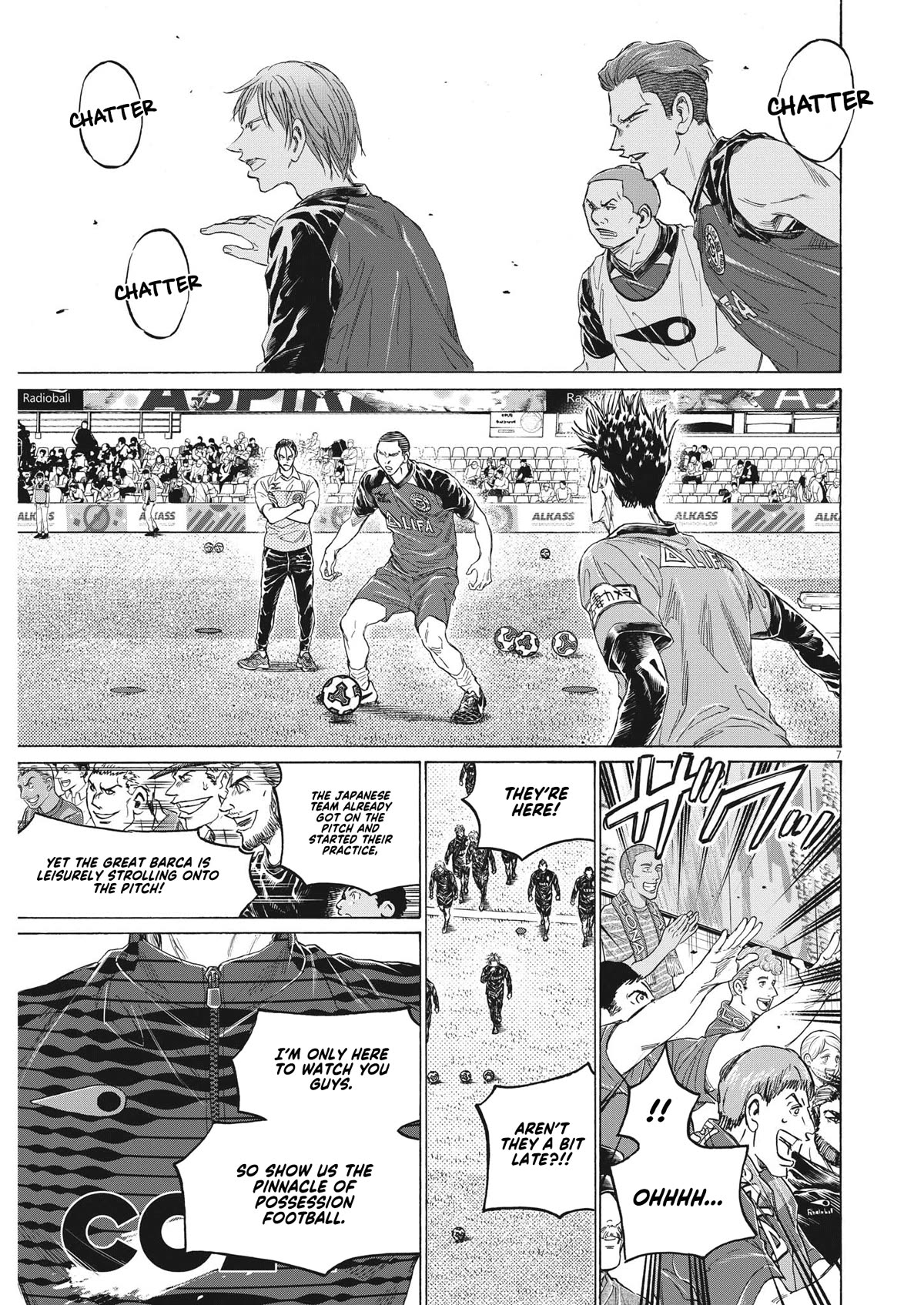 Ao Ashi Chapter 347 page 8 - Chapter 347: The Gathering