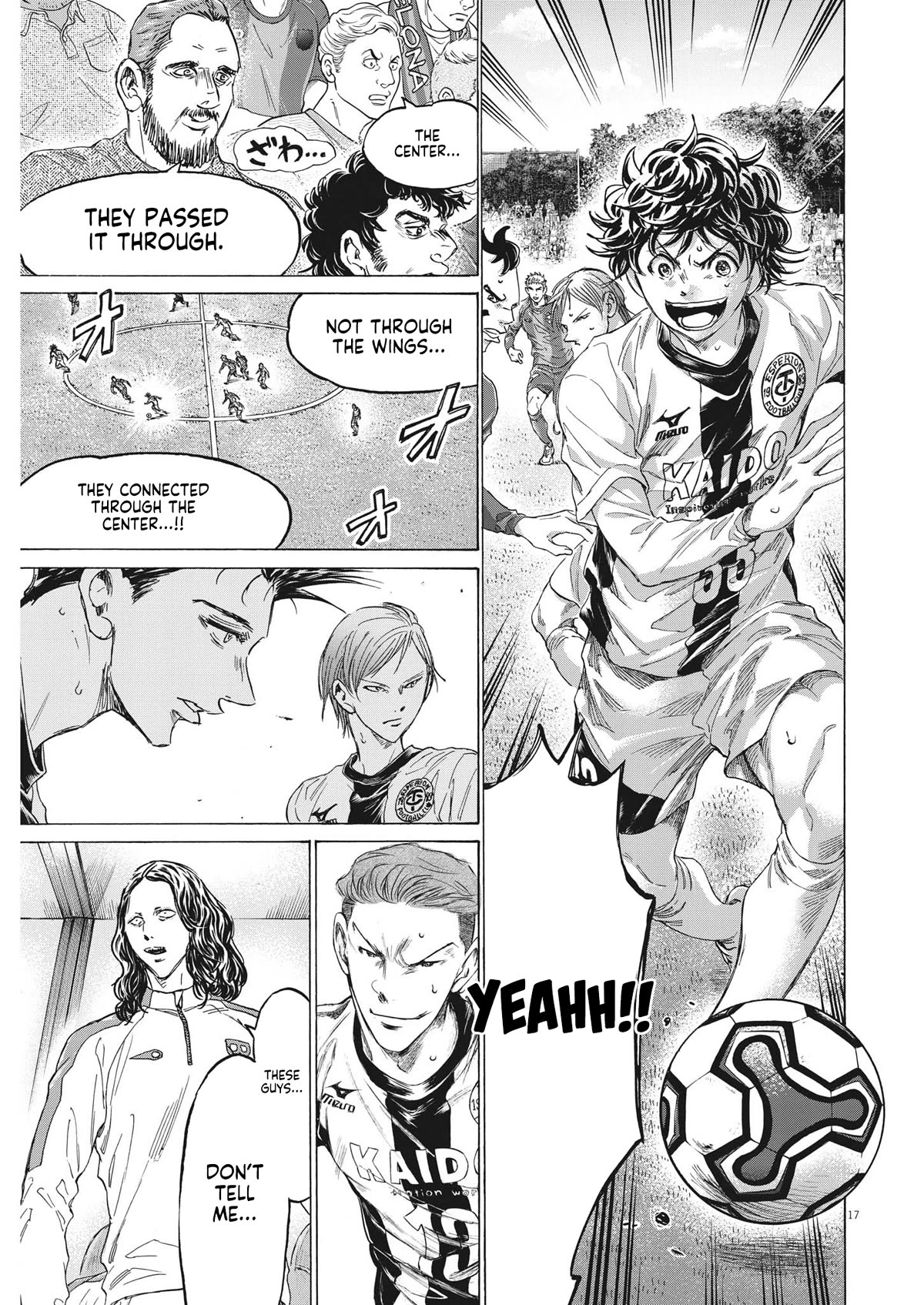 Ao Ashi Chapter 349 page 18 - Chapter 349: Alkass Cup Group D, Match vs Barcelon U-18