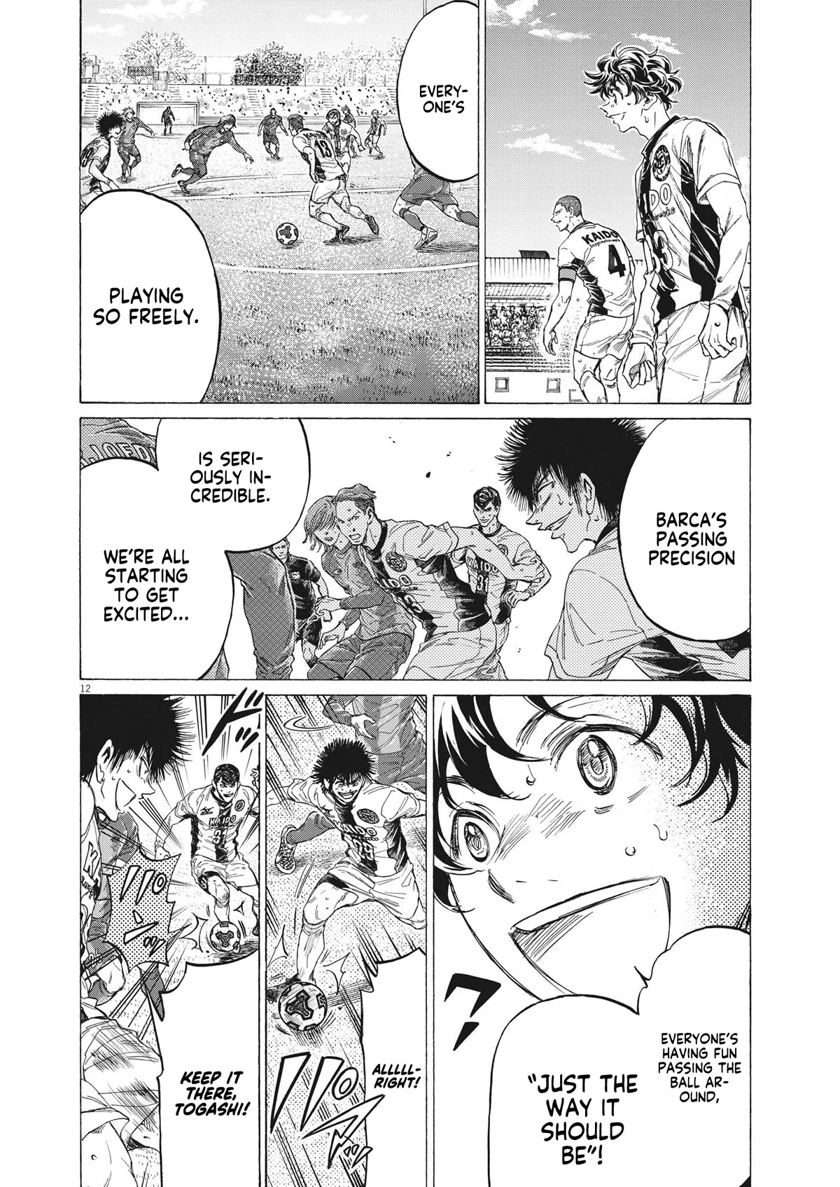 Ao Ashi Chapter 350 page 11 - Chapter 350: Esperion's Secret Plan