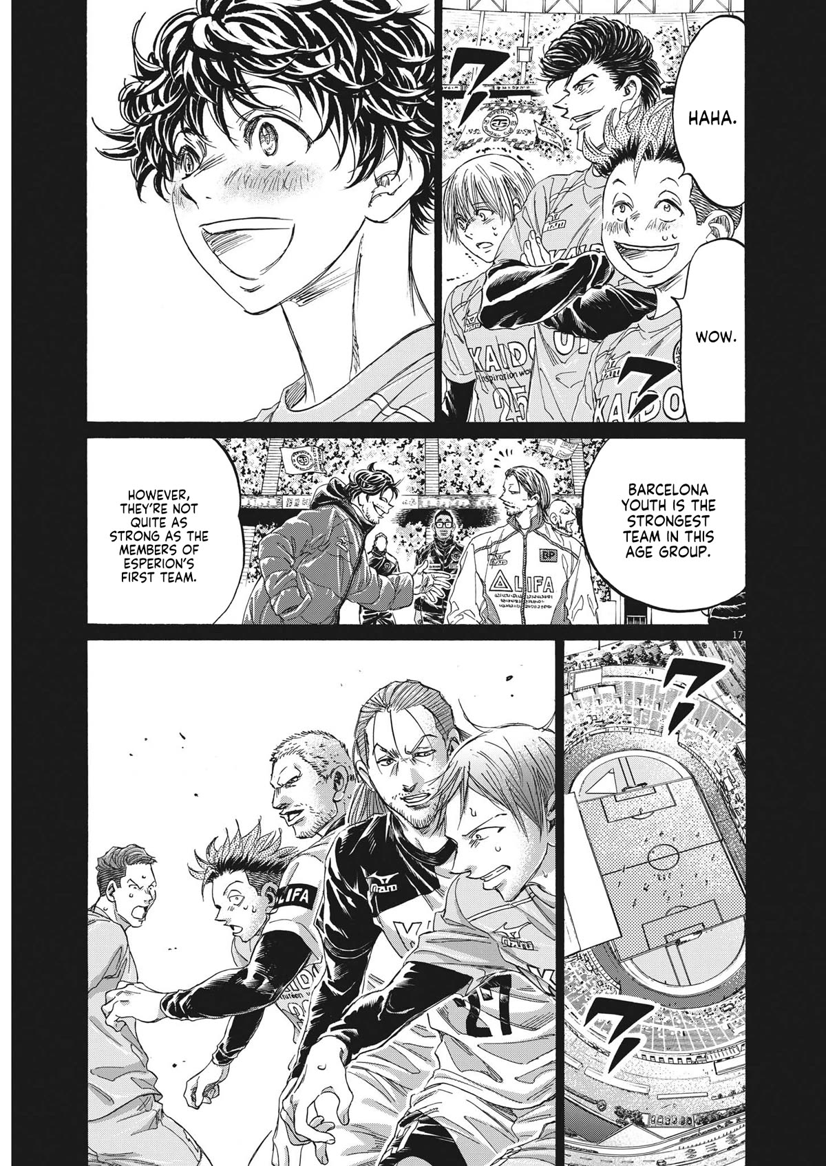 Ao Ashi Chapter 350 page 16 - Chapter 350: Esperion's Secret Plan