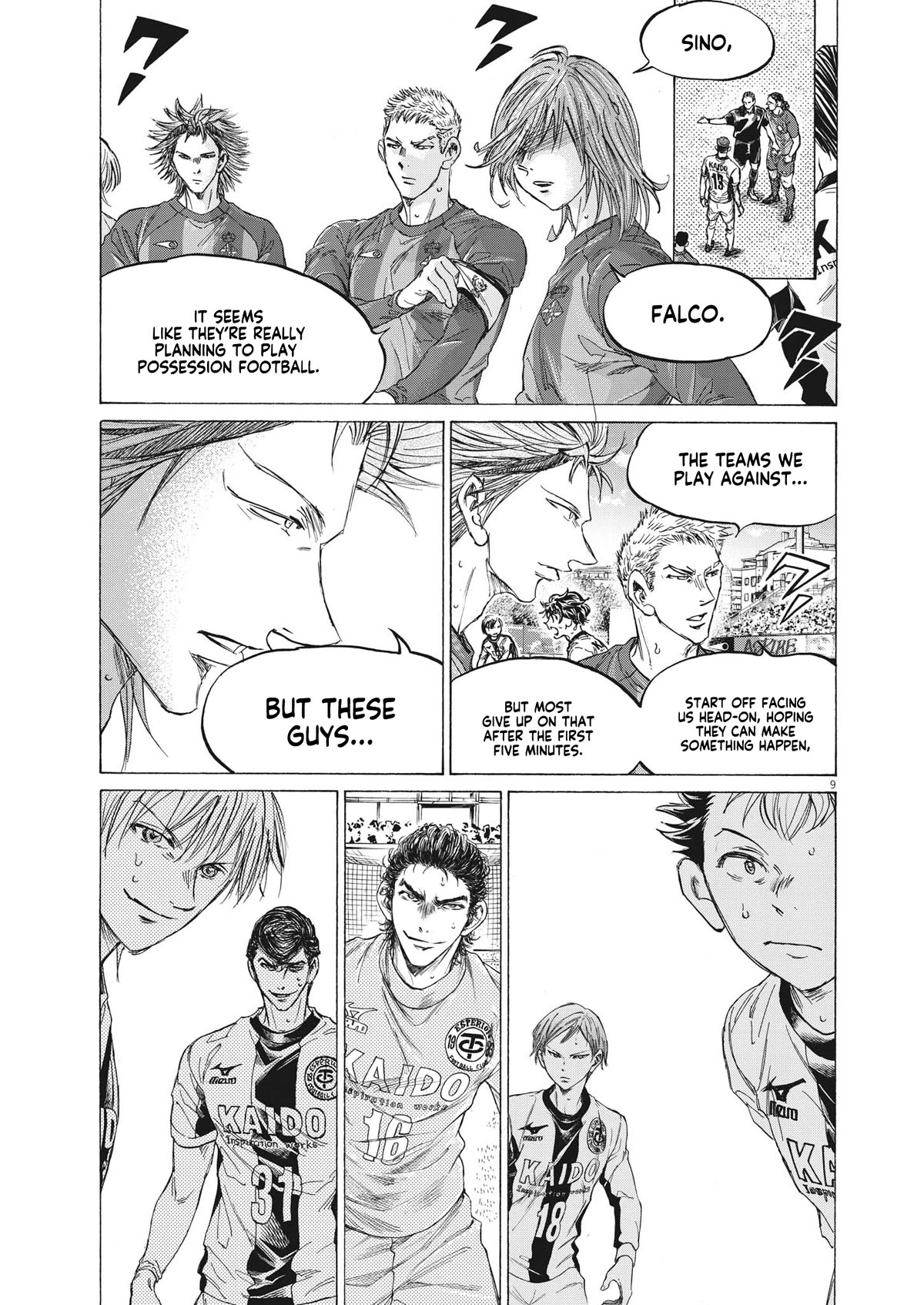 Ao Ashi Chapter 350 page 8 - Chapter 350: Esperion's Secret Plan