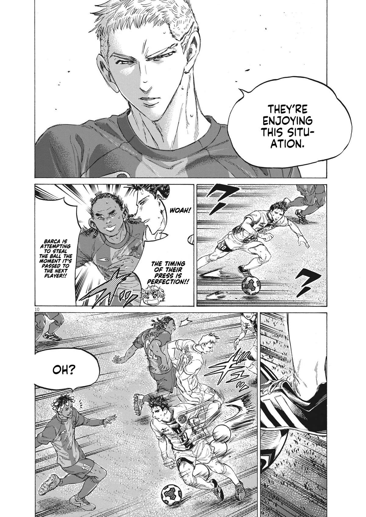 Ao Ashi Chapter 350 page 9 - Chapter 350: Esperion's Secret Plan