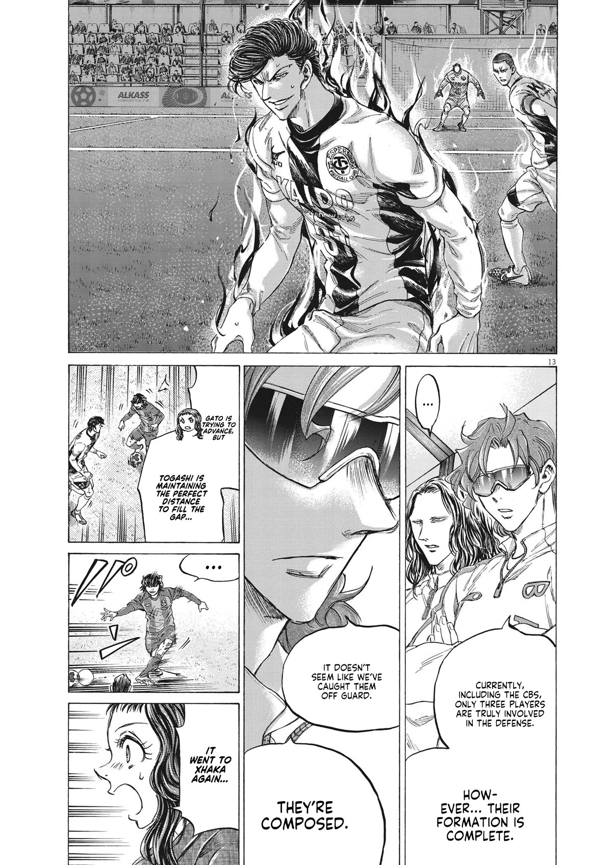 Ao Ashi Chapter 351 page 13 - Chapter 351: The First to Shoot
