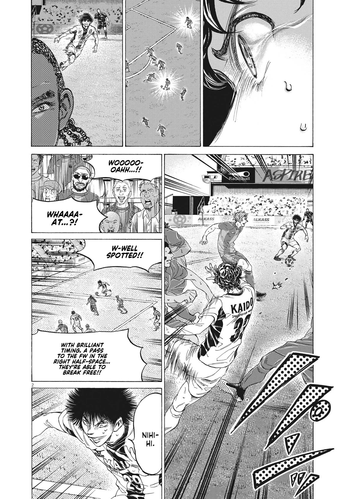 Ao Ashi Chapter 351 page 2 - Chapter 351: The First to Shoot