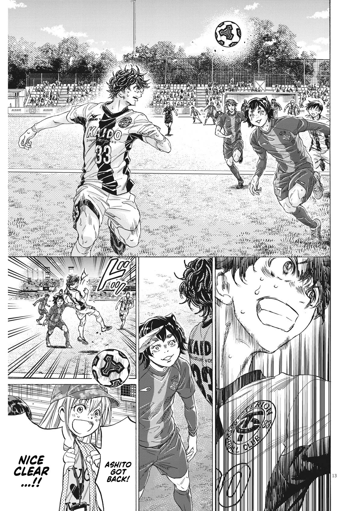 Ao Ashi Chapter 352 page 13 - Chapter 352: Even vs. Barca