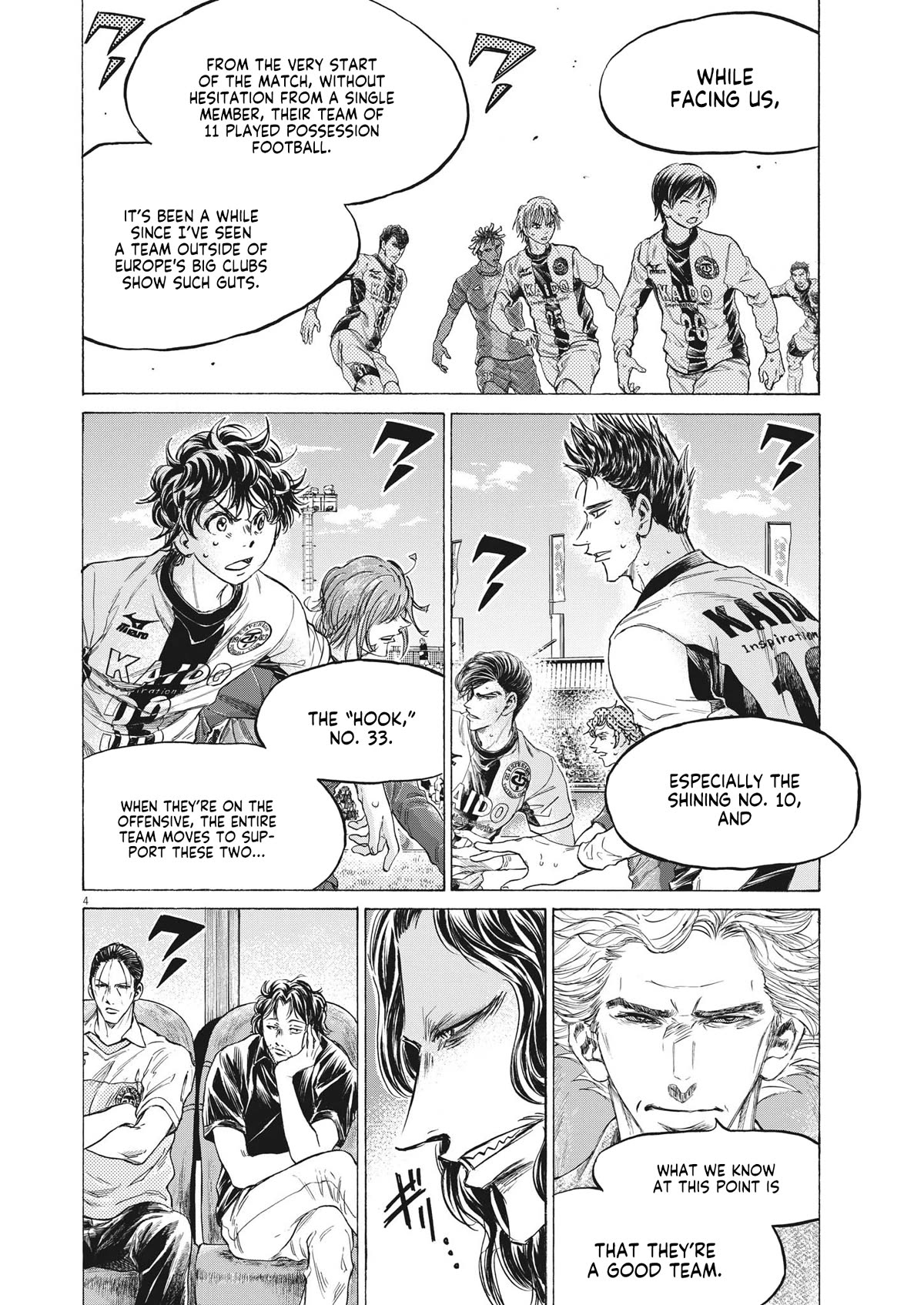 Ao Ashi Chapter 352 page 4 - Chapter 352: Even vs. Barca