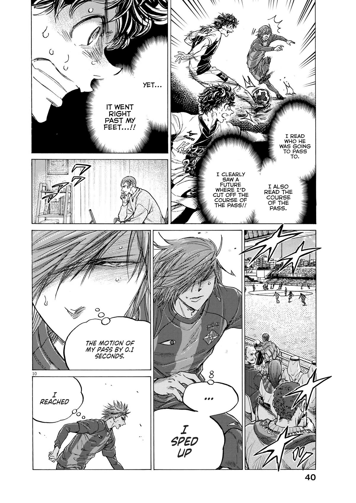 Ao Ashi Chapter 353 page 10 - Chapter 353: A bad memory