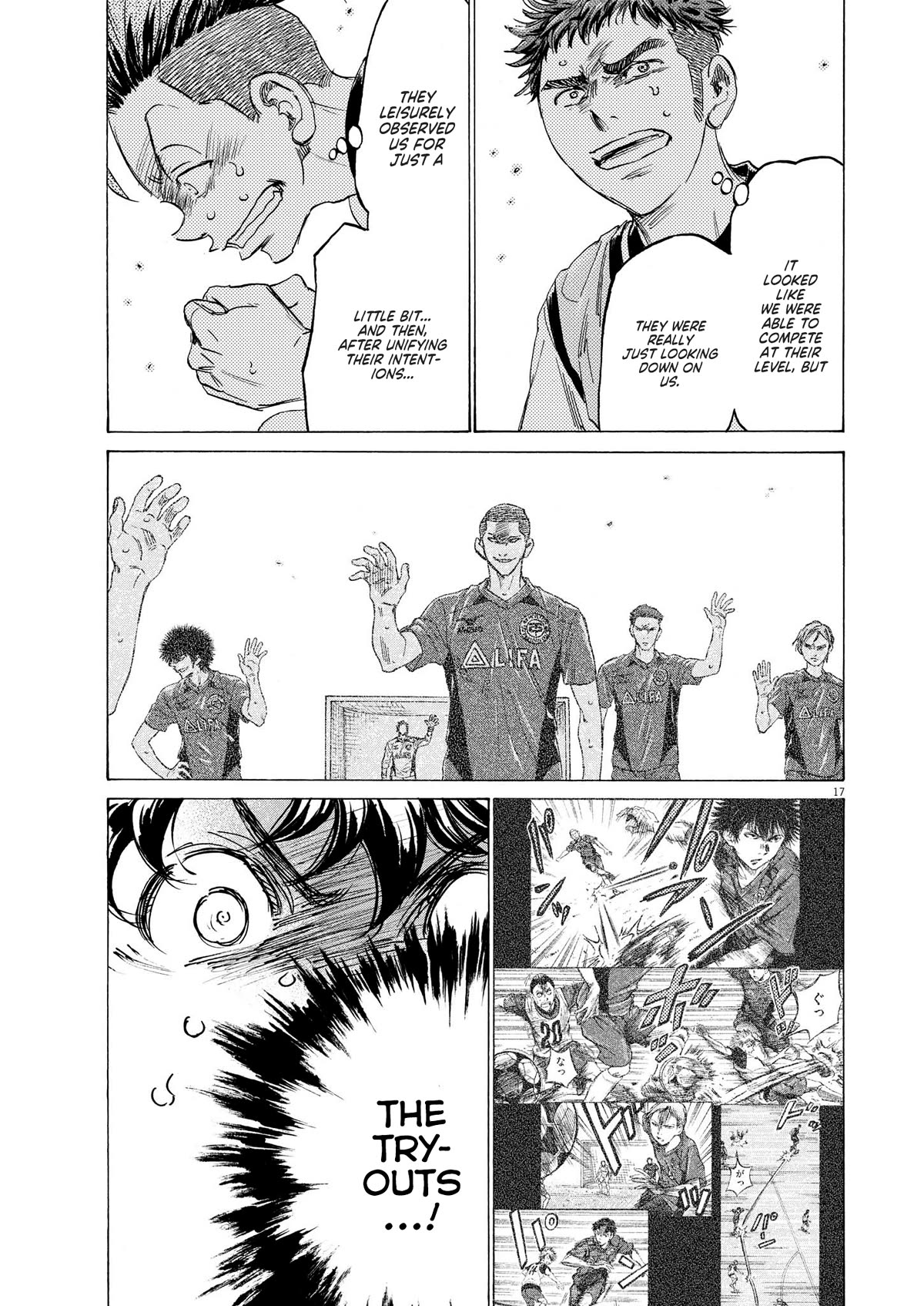 Ao Ashi Chapter 353 page 16 - Chapter 353: A bad memory