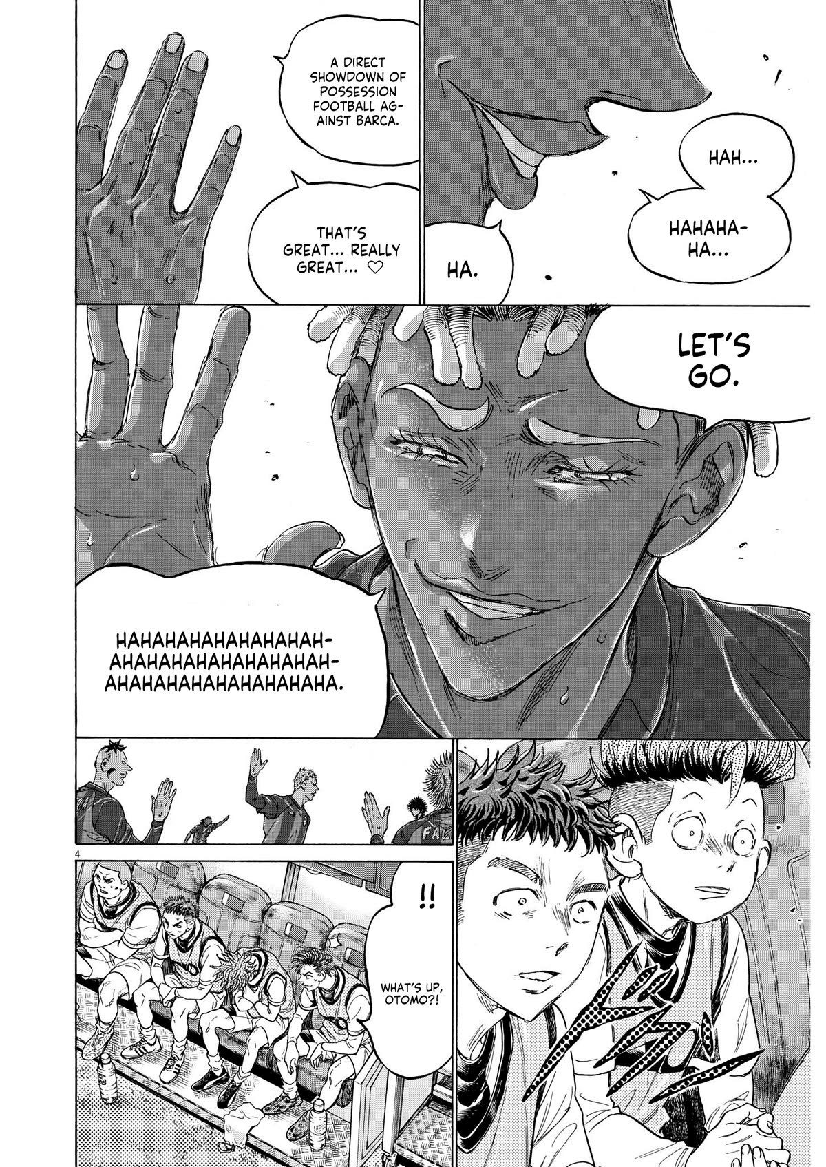 Ao Ashi Chapter 353 page 4 - Chapter 353: A bad memory