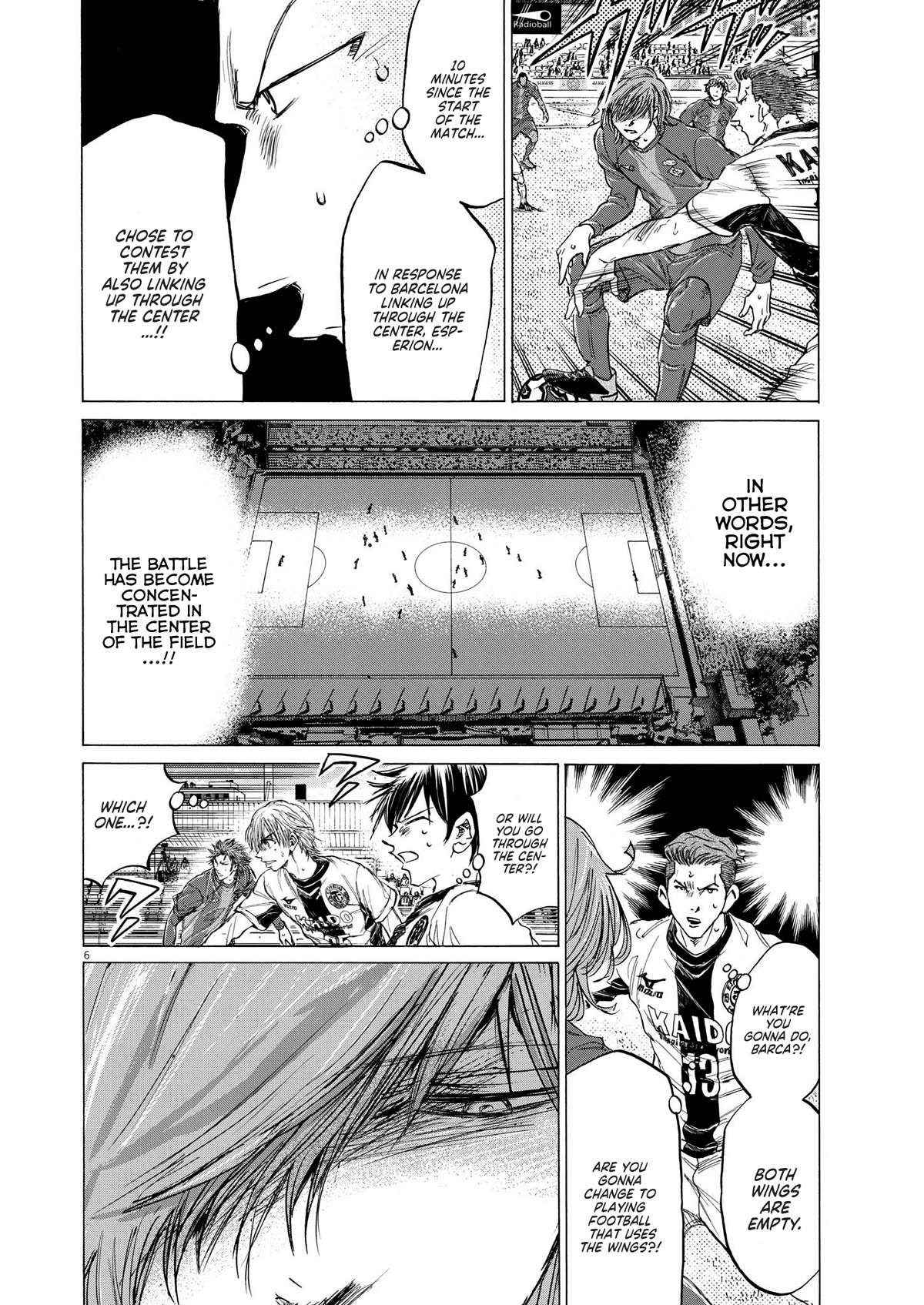 Ao Ashi Chapter 353 page 6 - Chapter 353: A bad memory