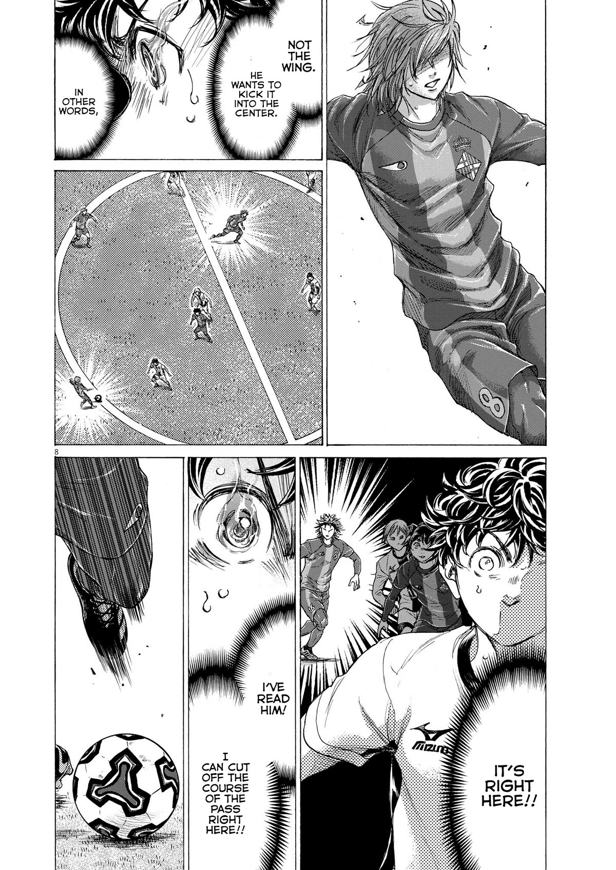 Ao Ashi Chapter 353 page 8 - Chapter 353: A bad memory