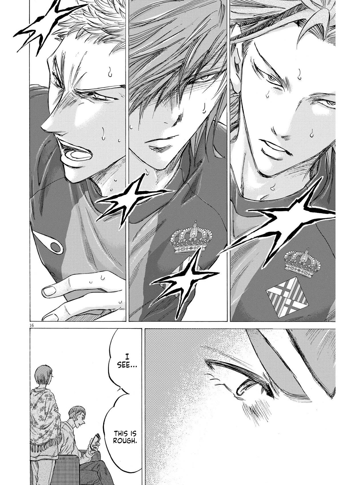 Ao Ashi Chapter 354 page 16 - Chapter 354: The One Controlling Barca