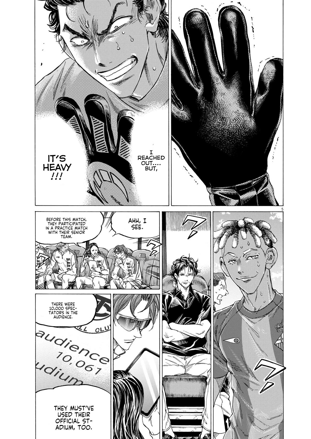 Ao Ashi Chapter 354 page 5 - Chapter 354: The One Controlling Barca