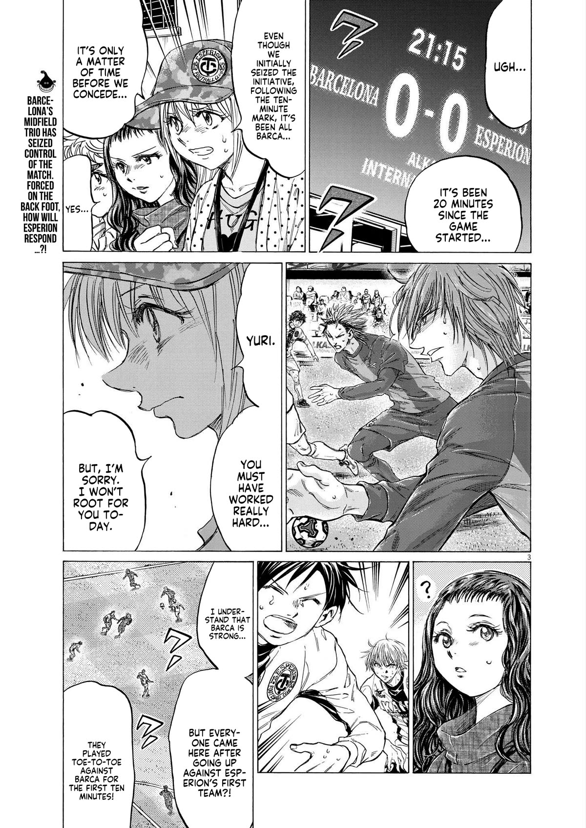 Ao Ashi Chapter 356 page 2 - Chapter 356: Give Me Five Minutes