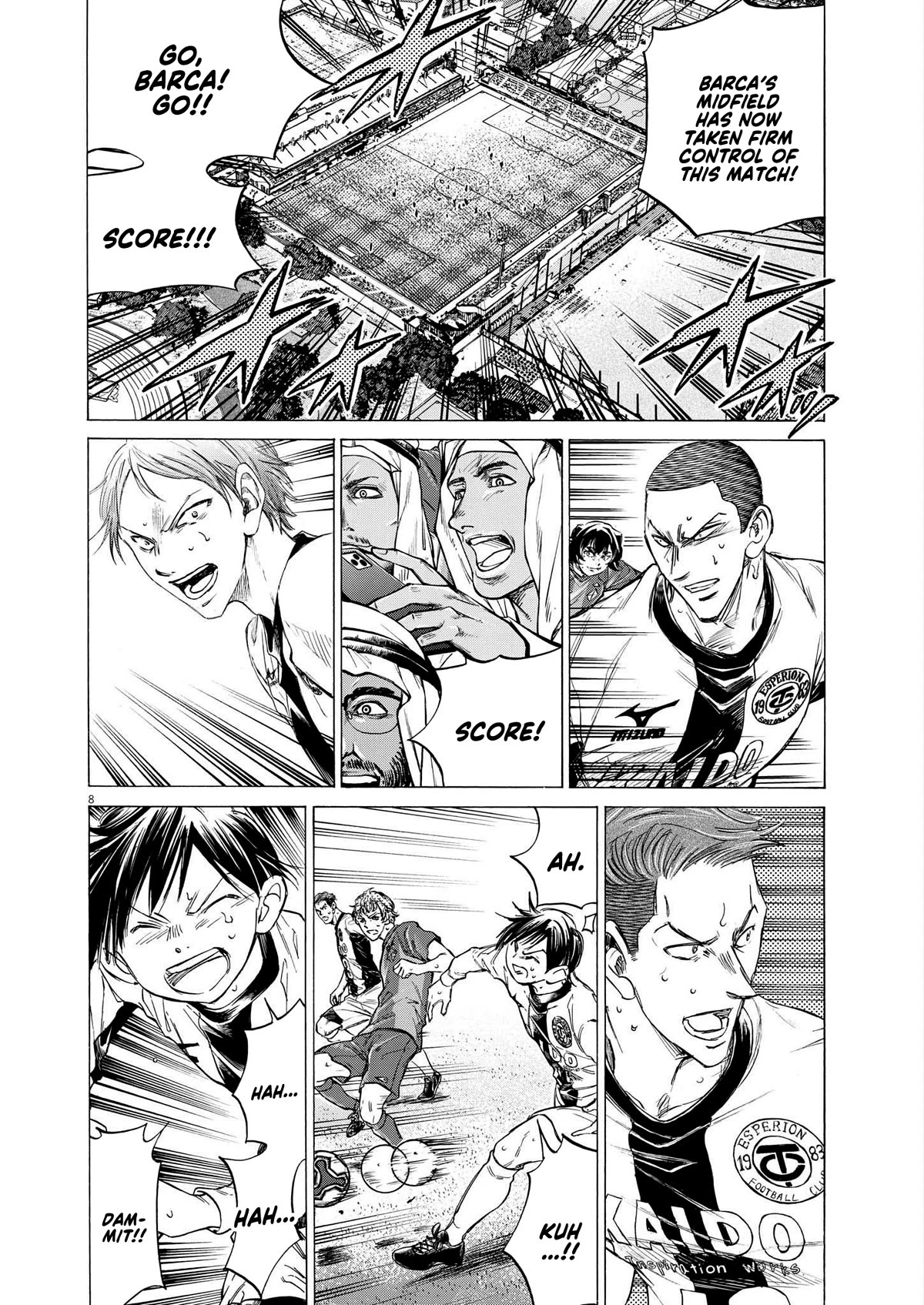 Ao Ashi Chapter 356 page 7 - Chapter 356: Give Me Five Minutes