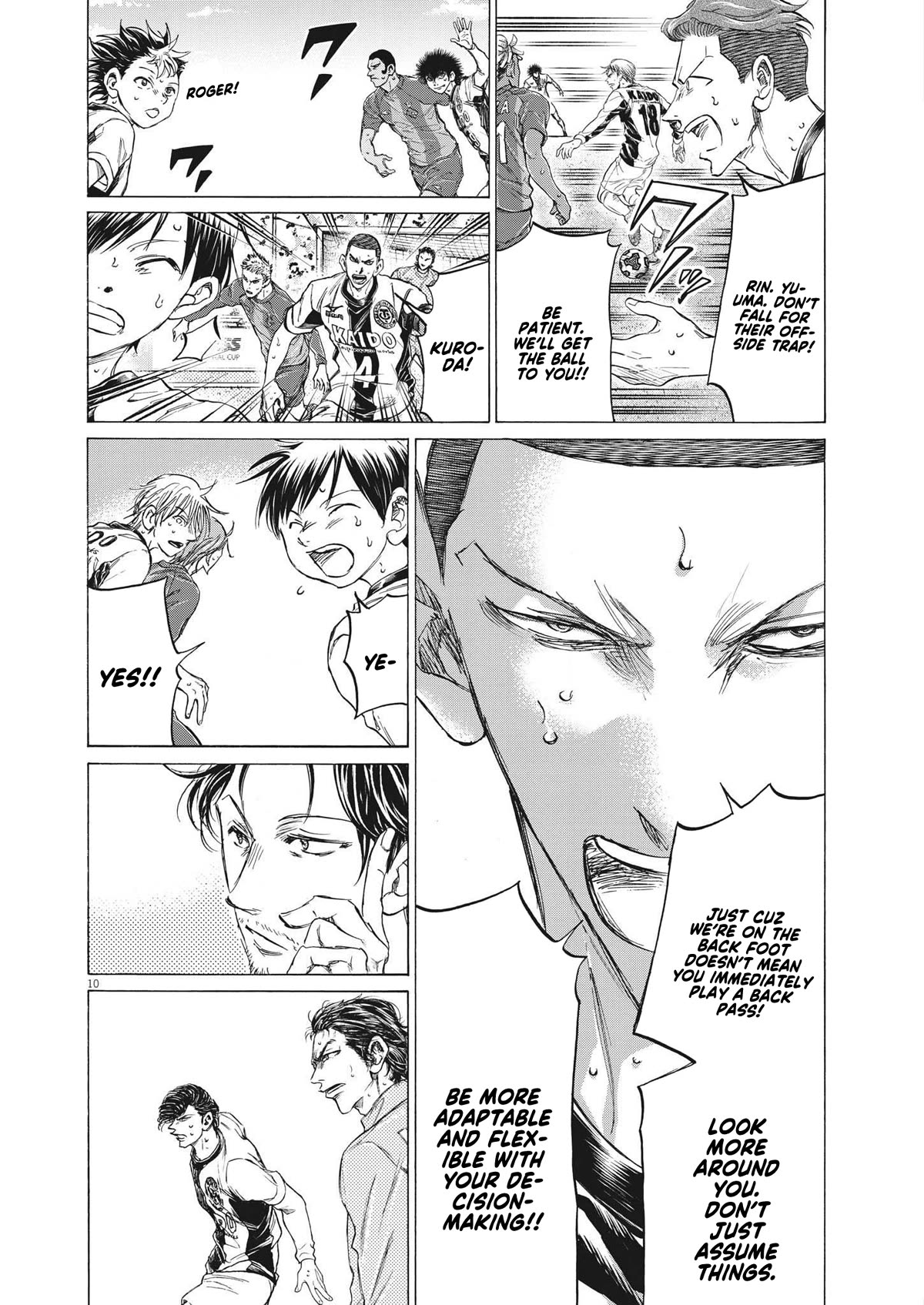 Ao Ashi Chapter 356 page 9 - Chapter 356: Give Me Five Minutes
