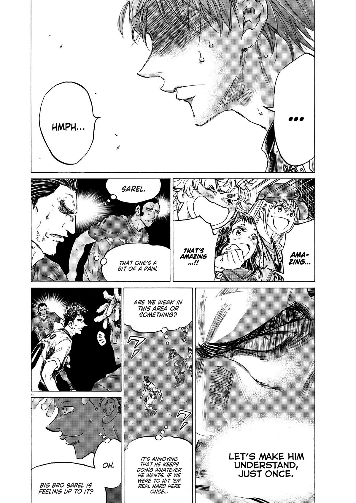 Ao Ashi Chapter 357 page 7 - Chapter 357: Kuribayashi the anomaly
