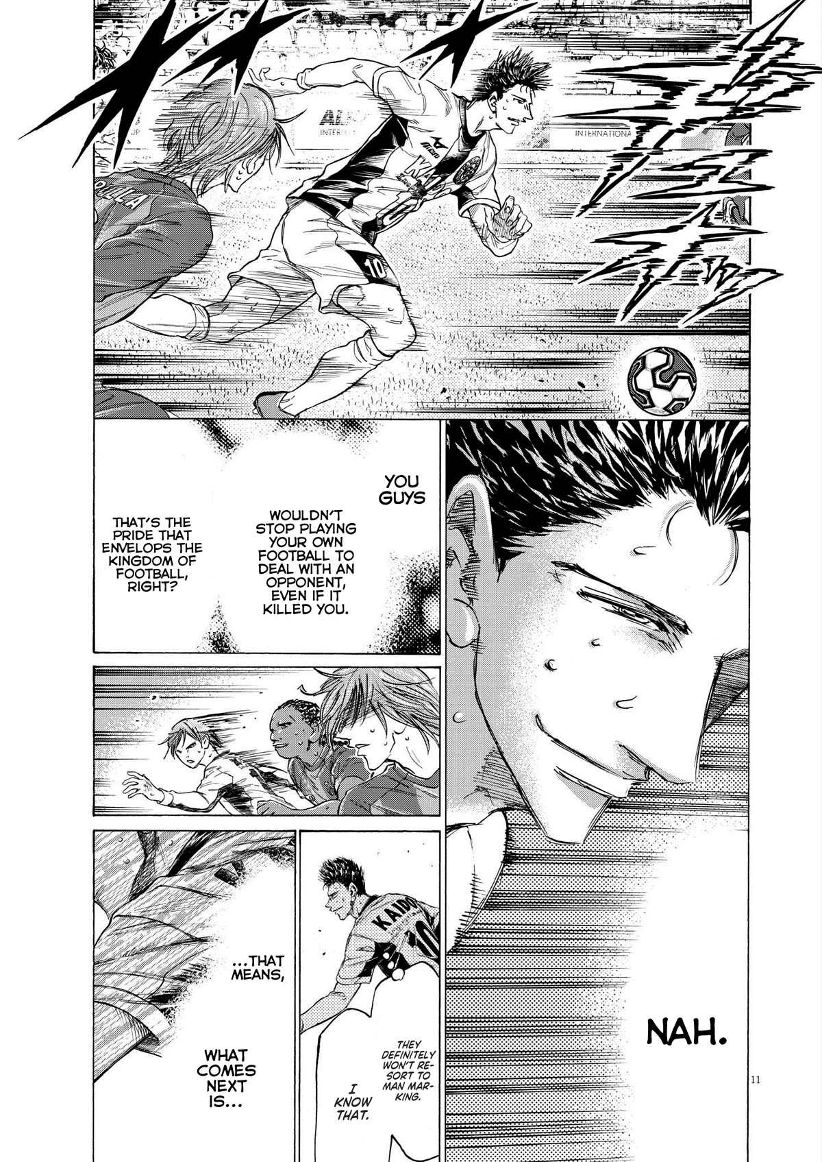 Ao Ashi Chapter 358 page 12 - Chapter 358: The Third Player