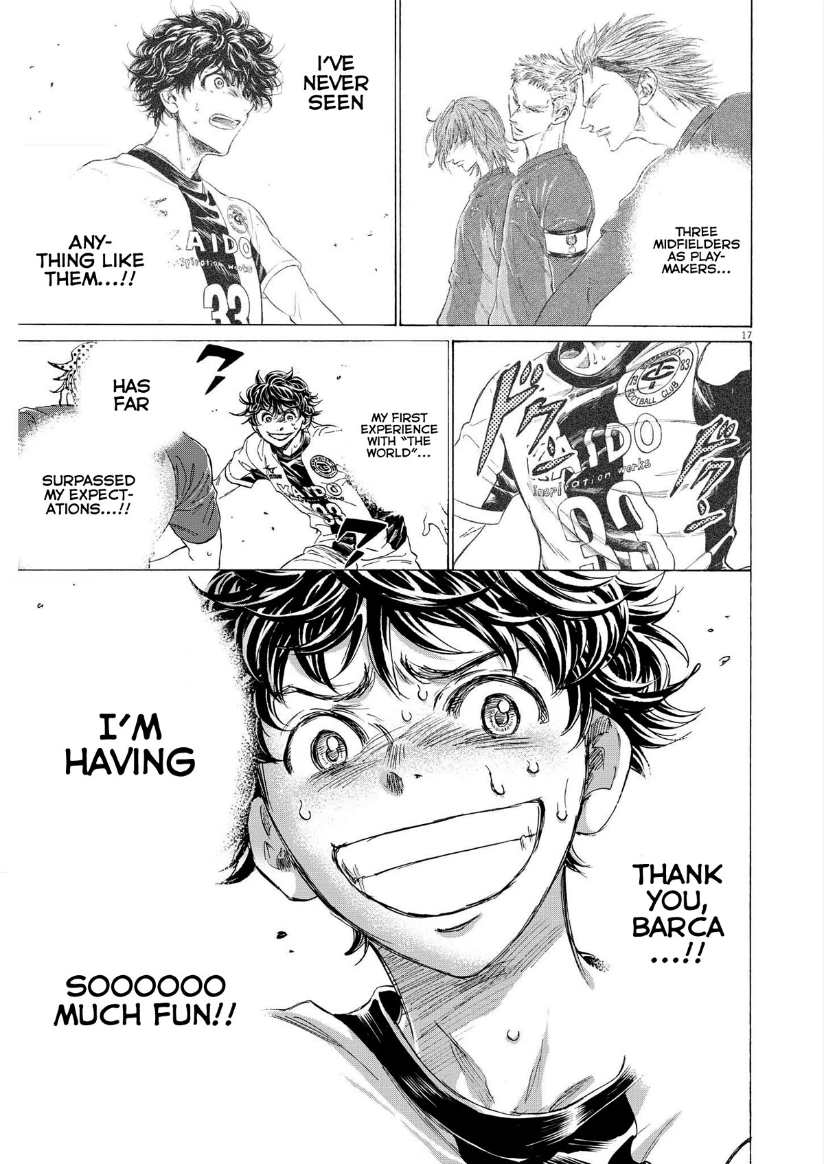 Ao Ashi Chapter 358 page 18 - Chapter 358: The Third Player