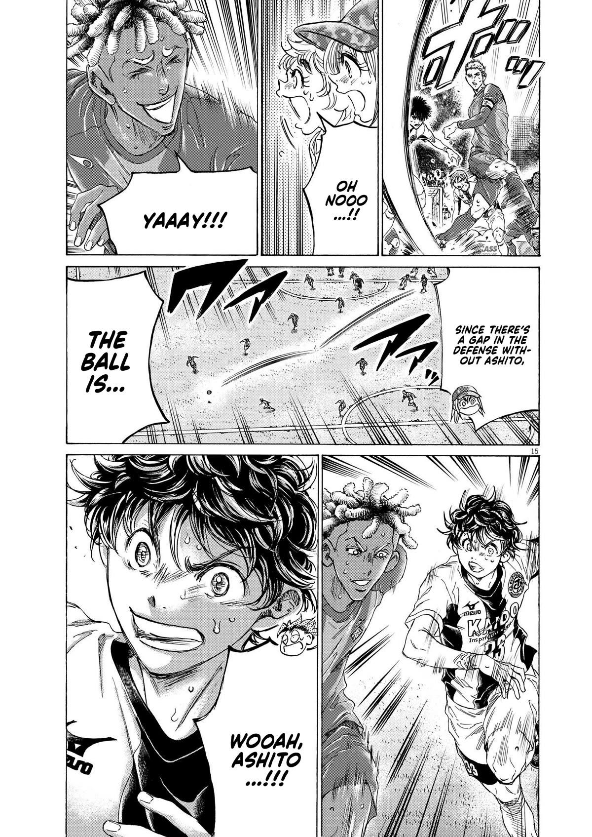 Ao Ashi Chapter 359 page 16 - Chapter 359: Catch you off guard