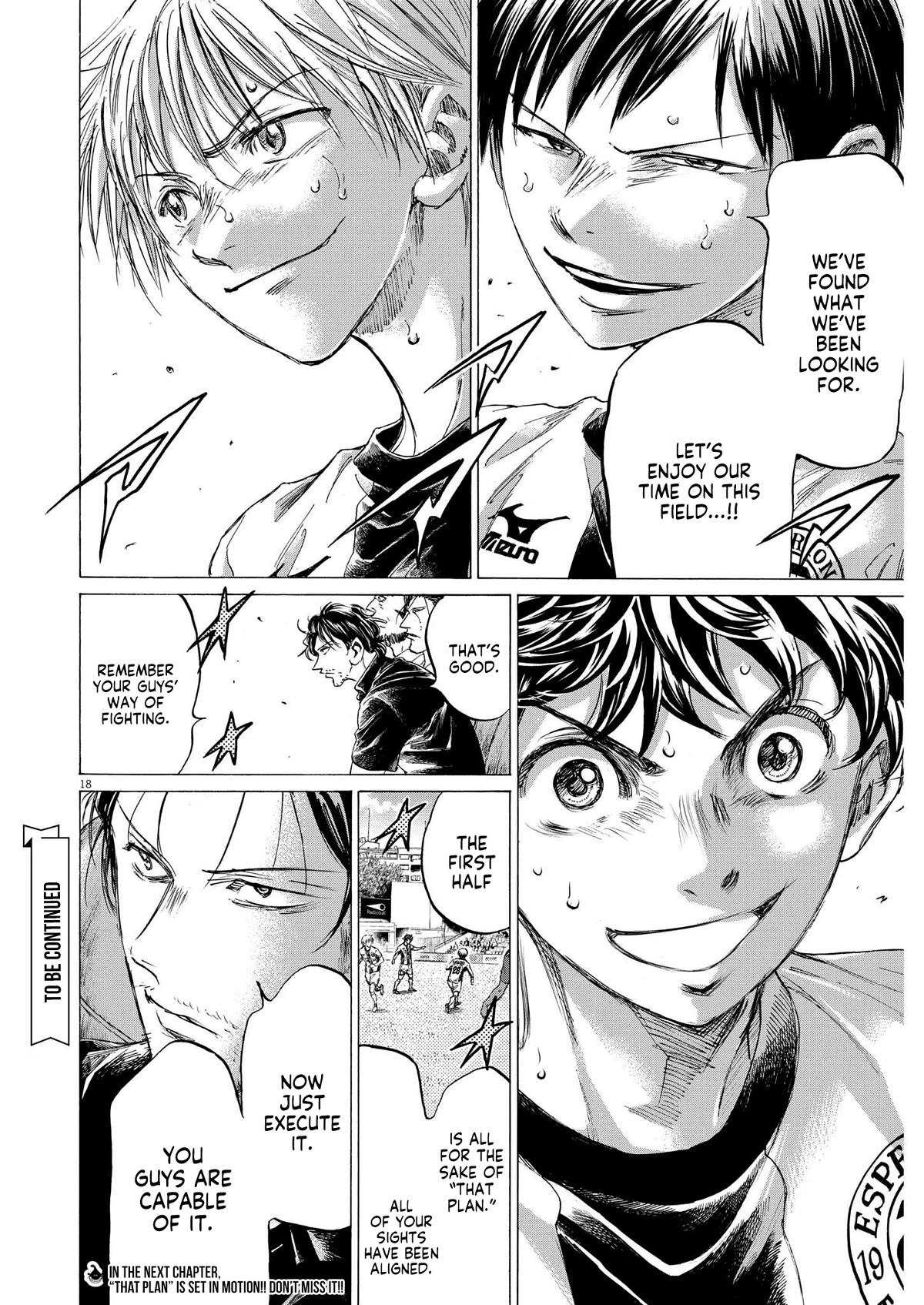 Ao Ashi Chapter 359 page 19 - Chapter 359: Catch you off guard