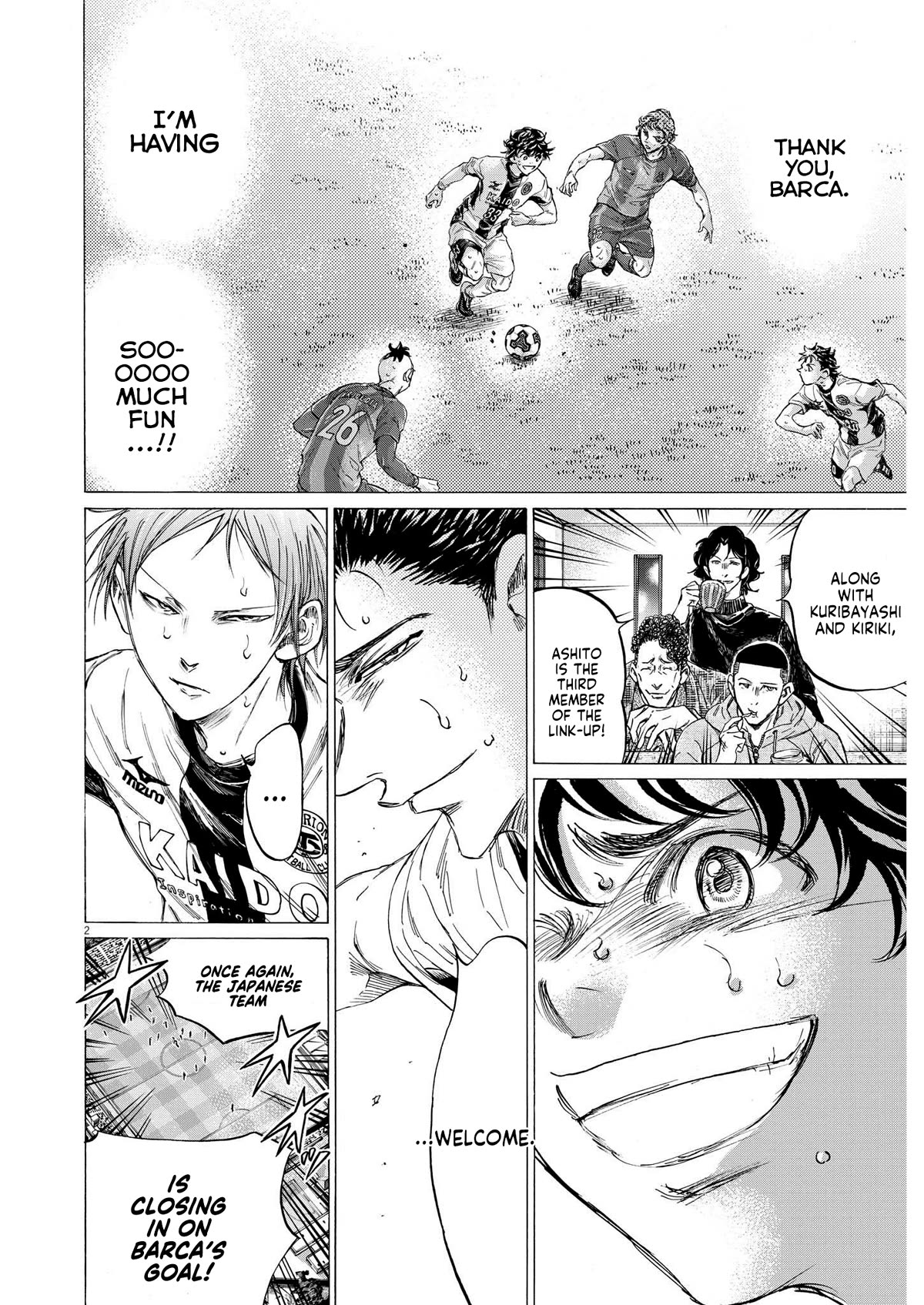 Ao Ashi Chapter 359 page 3 - Chapter 359: Catch you off guard