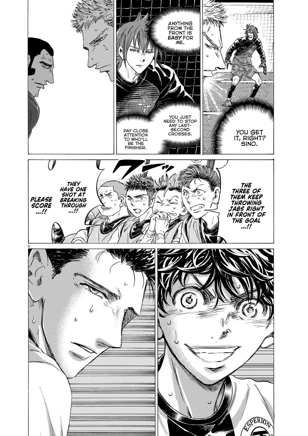 Ao Ashi Chapter 359 page 7 - Chapter 359: Catch you off guard
