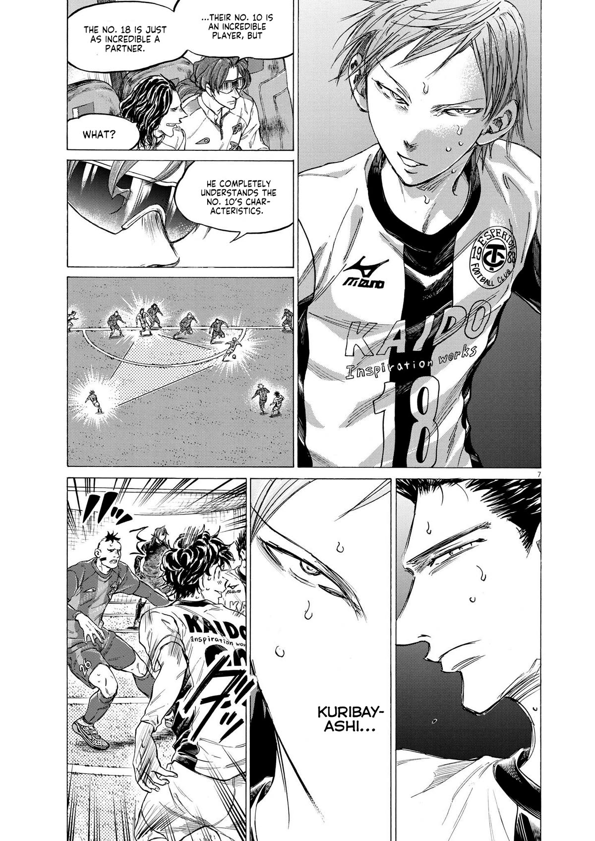 Ao Ashi Chapter 359 page 8 - Chapter 359: Catch you off guard