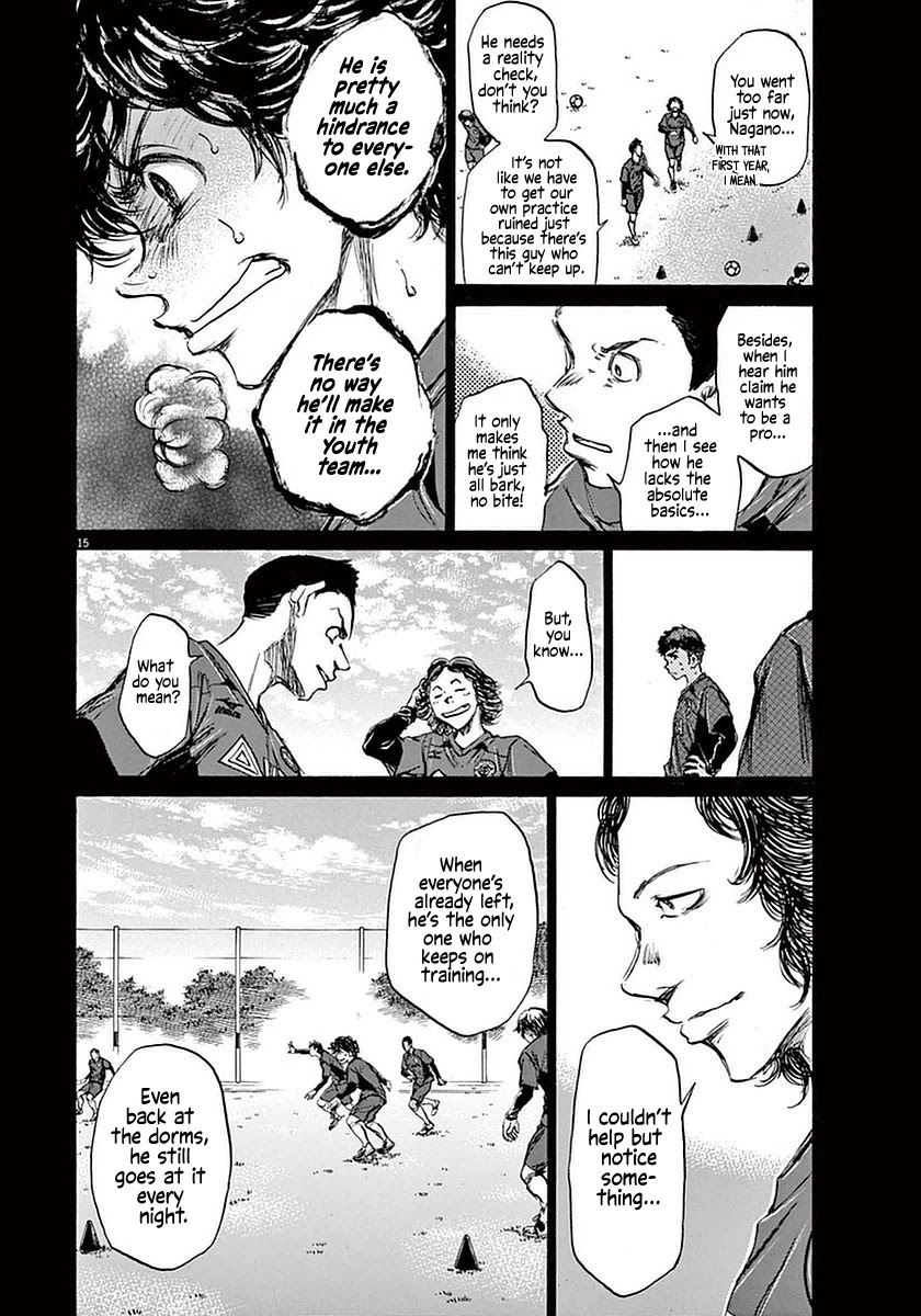 Ao Ashi Chapter 36 page 14 - Chapter 36: Late-Night Practice