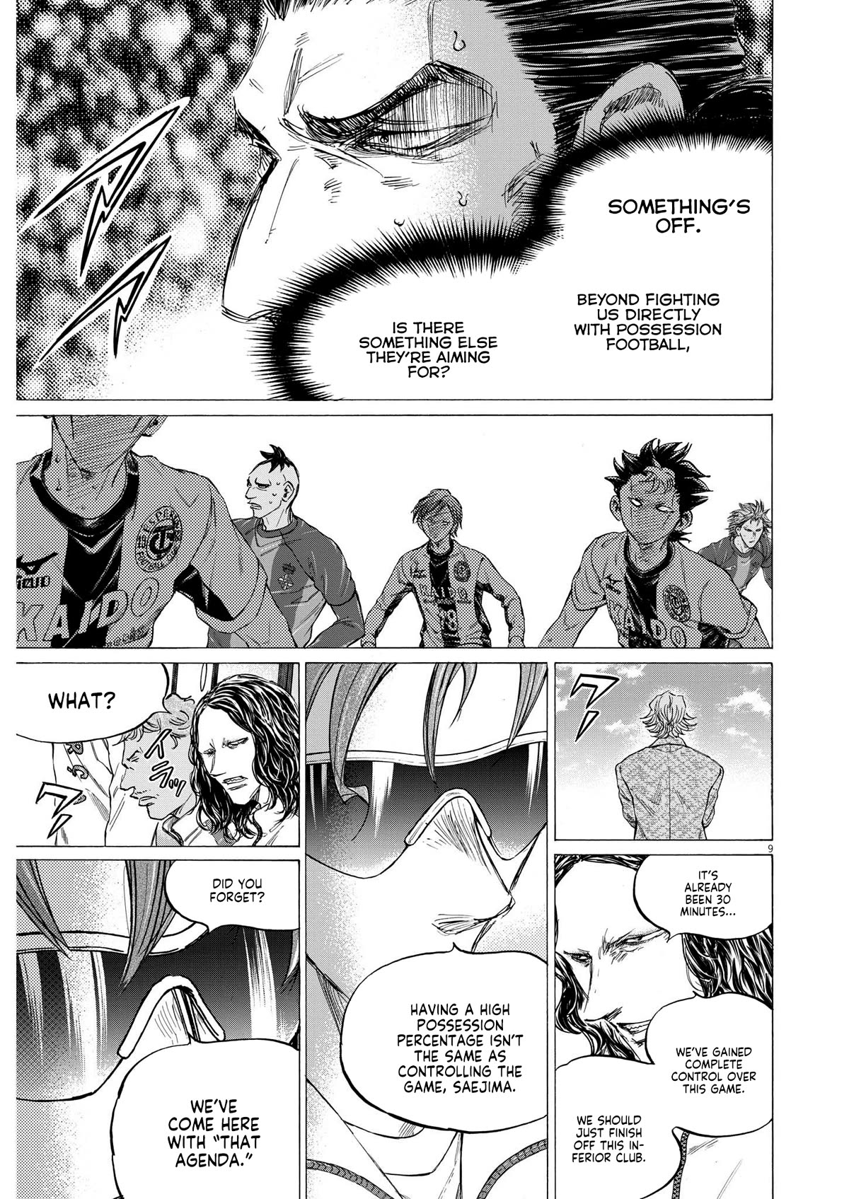 Ao Ashi Chapter 360 page 10 - Chapter 360: Switcher