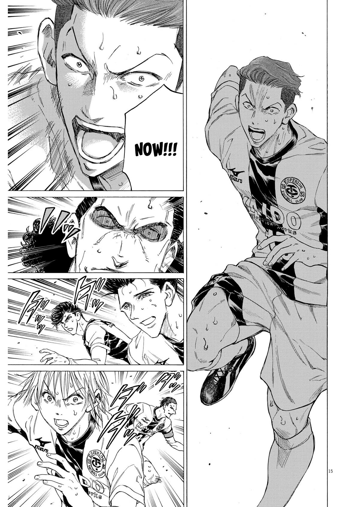 Ao Ashi Chapter 360 page 16 - Chapter 360: Switcher