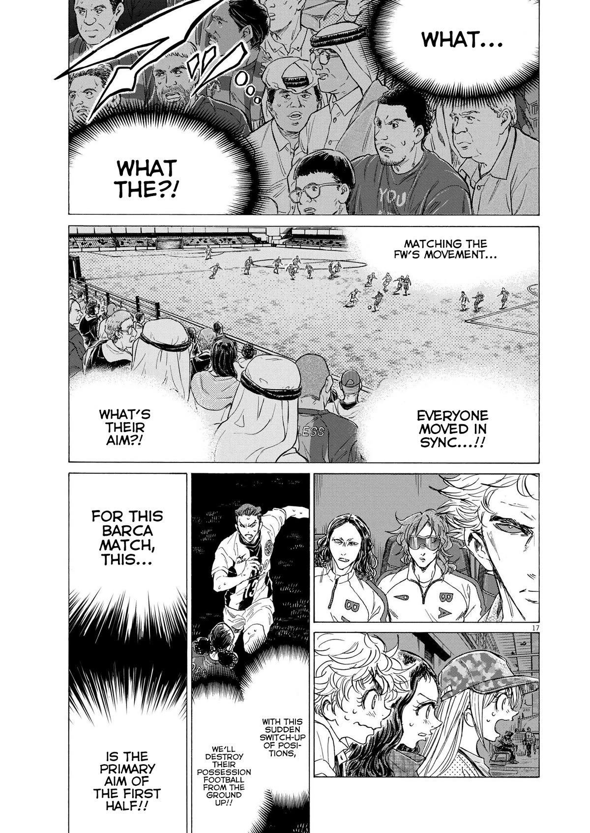 Ao Ashi Chapter 360 page 18 - Chapter 360: Switcher