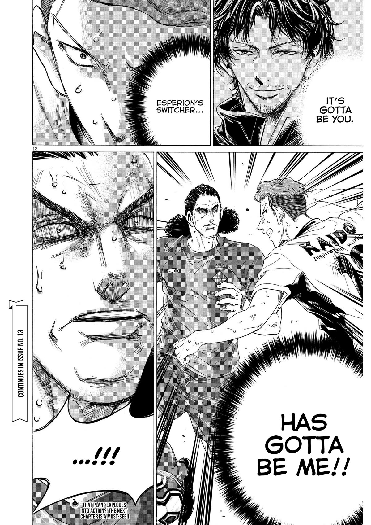 Ao Ashi Chapter 360 page 19 - Chapter 360: Switcher