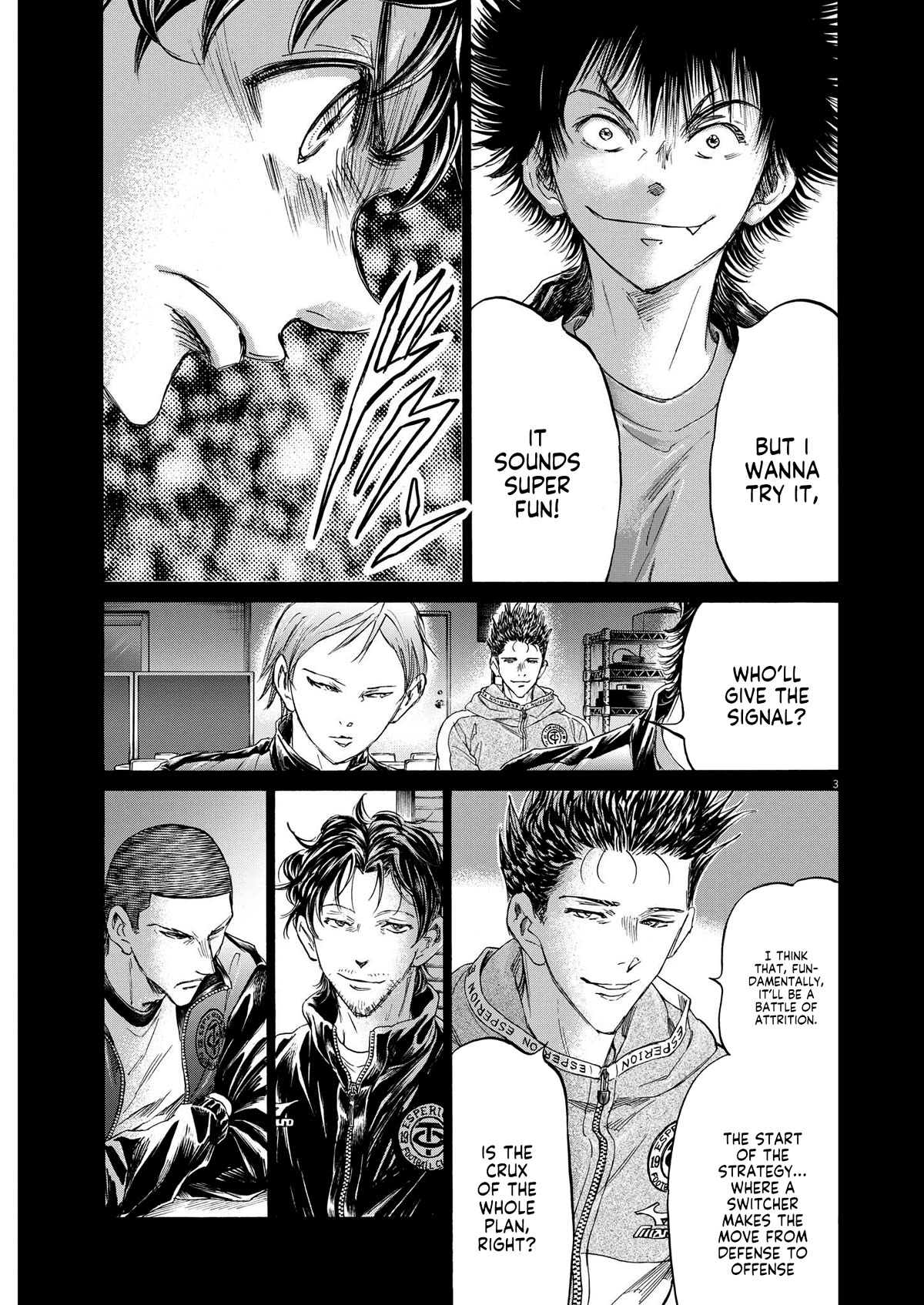 Ao Ashi Chapter 360 page 4 - Chapter 360: Switcher