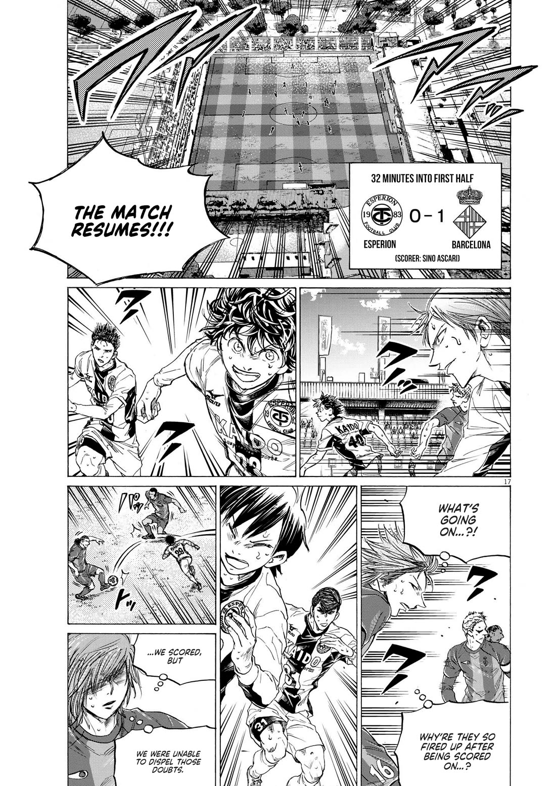Ao Ashi Chapter 362 page 18 - Chapter 362: Ao Ashi