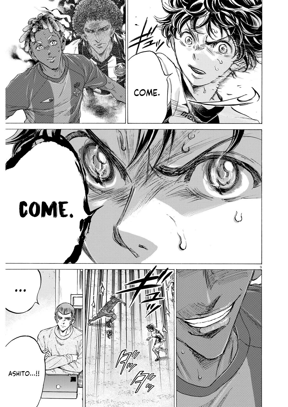 Ao Ashi Chapter 363 page 10 - Chapter 363: Learning from Barca