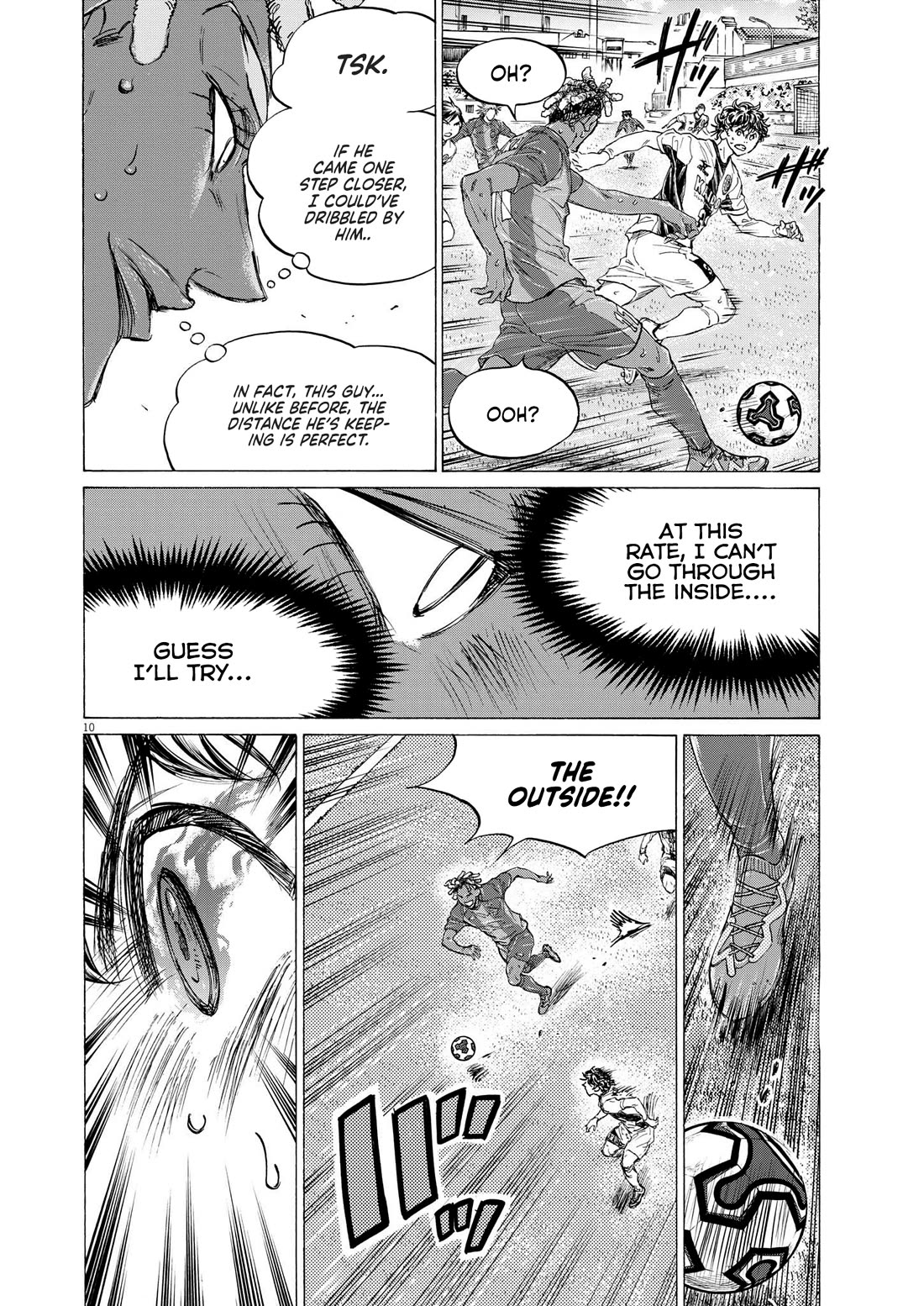 Ao Ashi Chapter 363 page 11 - Chapter 363: Learning from Barca