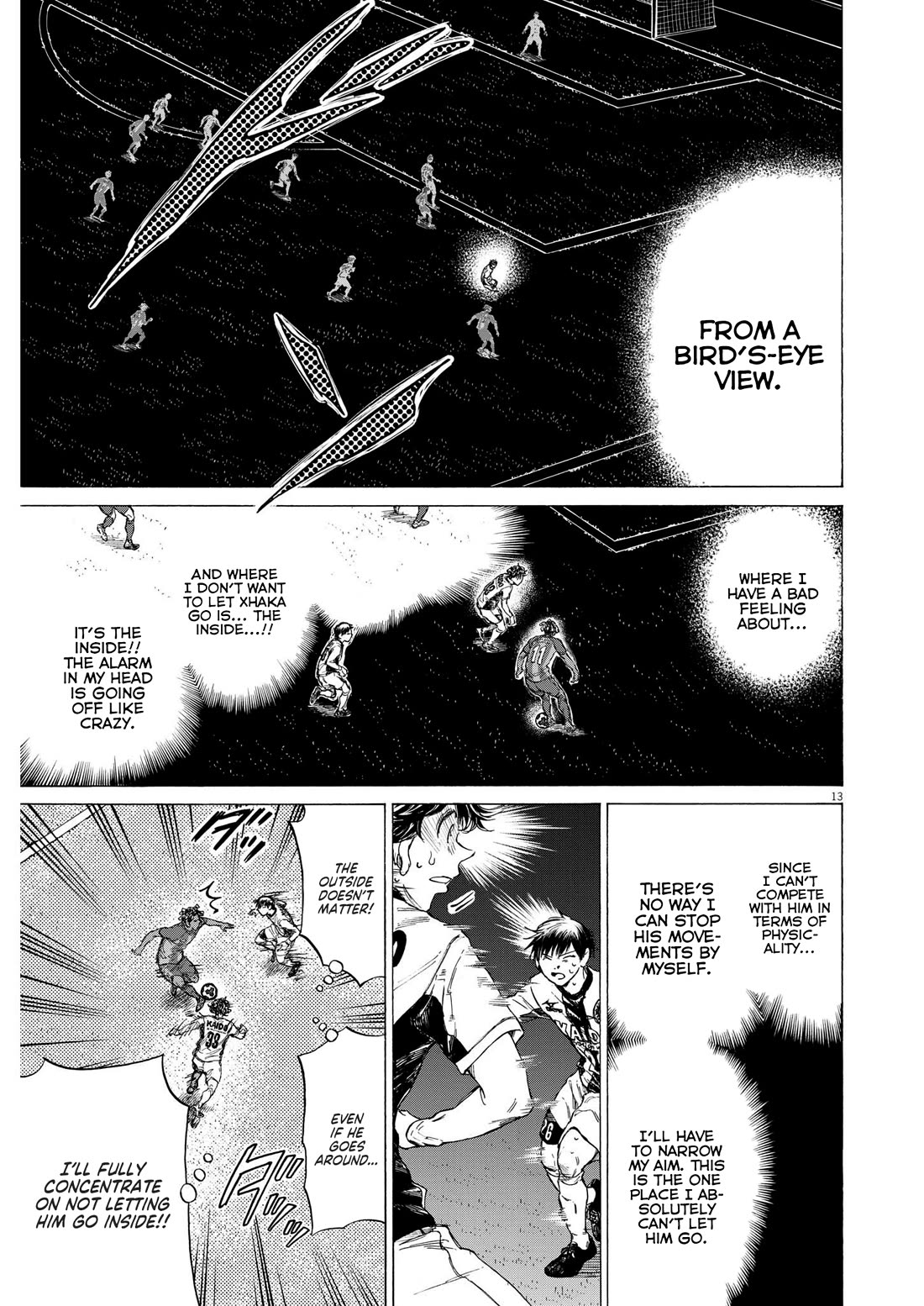 Ao Ashi Chapter 363 page 14 - Chapter 363: Learning from Barca