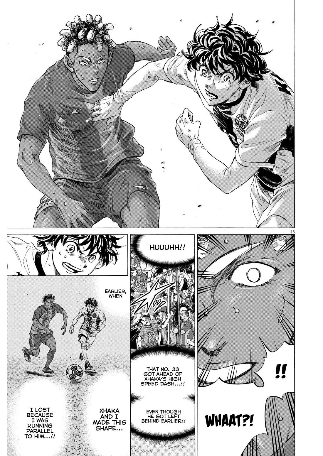 Ao Ashi Chapter 363 page 16 - Chapter 363: Learning from Barca