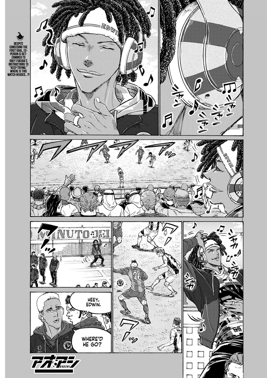 Ao Ashi Chapter 363 page 2 - Chapter 363: Learning from Barca