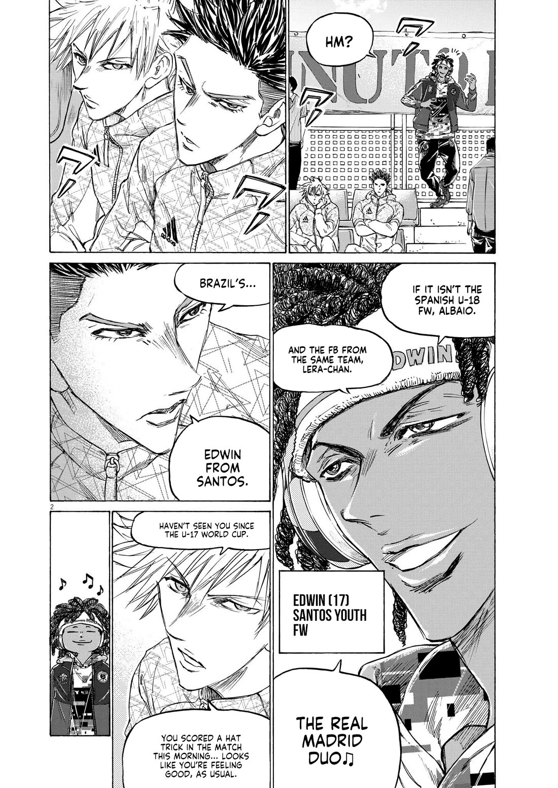 Ao Ashi Chapter 363 page 3 - Chapter 363: Learning from Barca