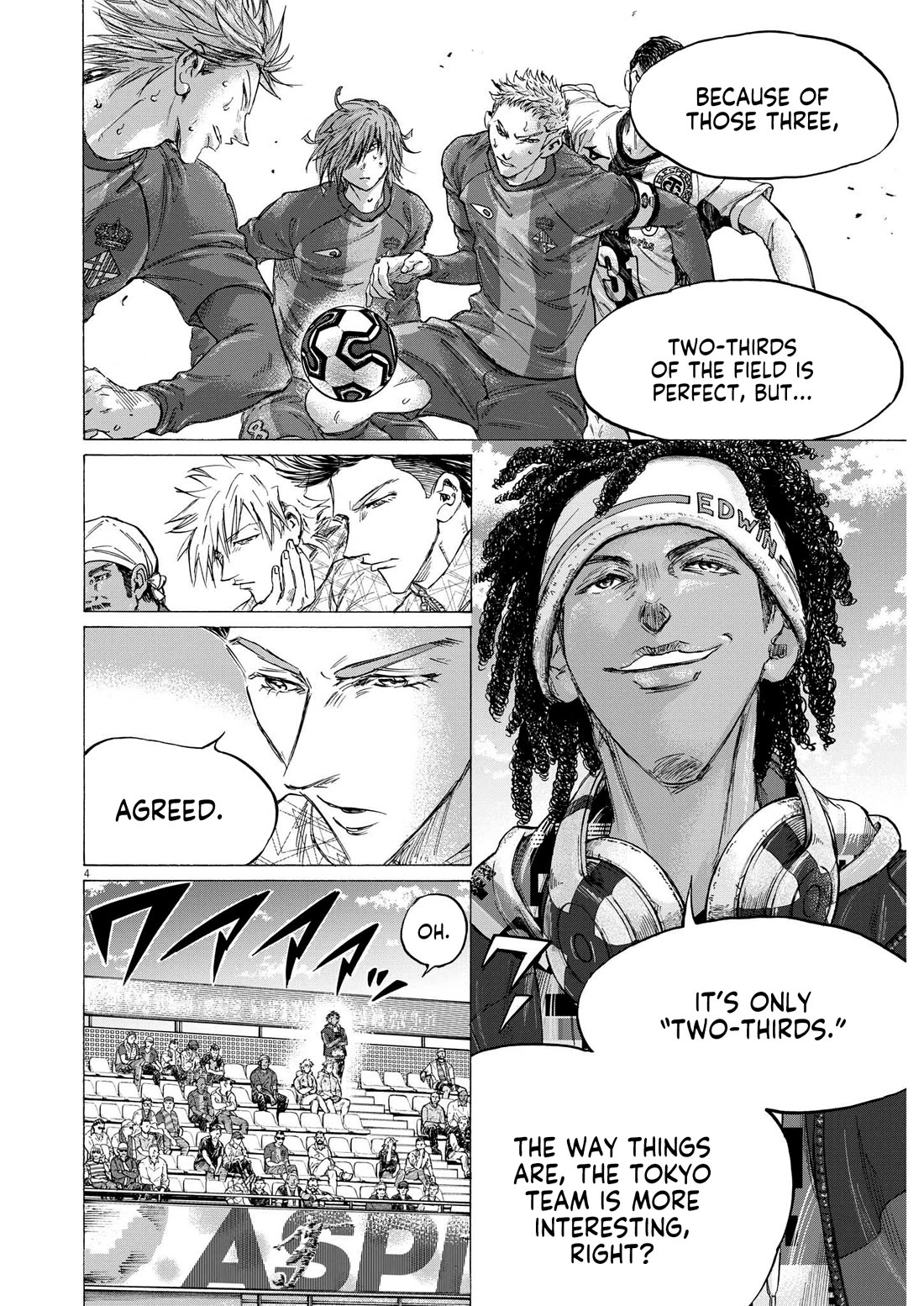Ao Ashi Chapter 363 page 5 - Chapter 363: Learning from Barca
