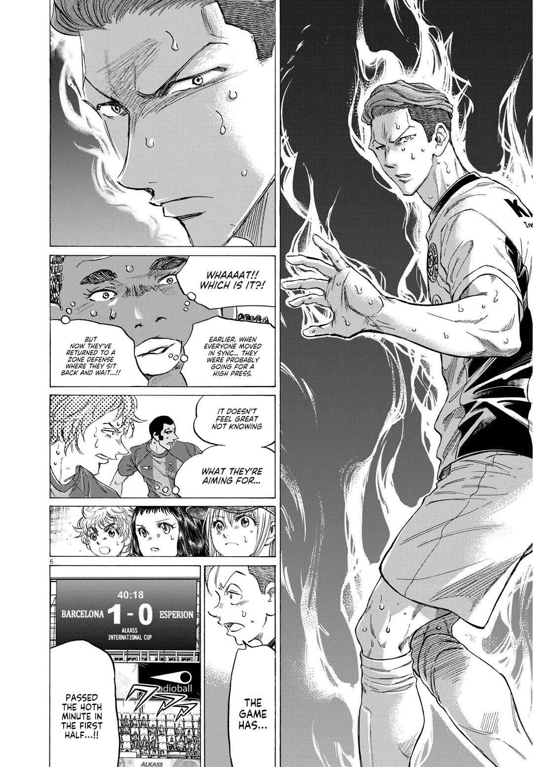 Ao Ashi Chapter 363 page 7 - Chapter 363: Learning from Barca