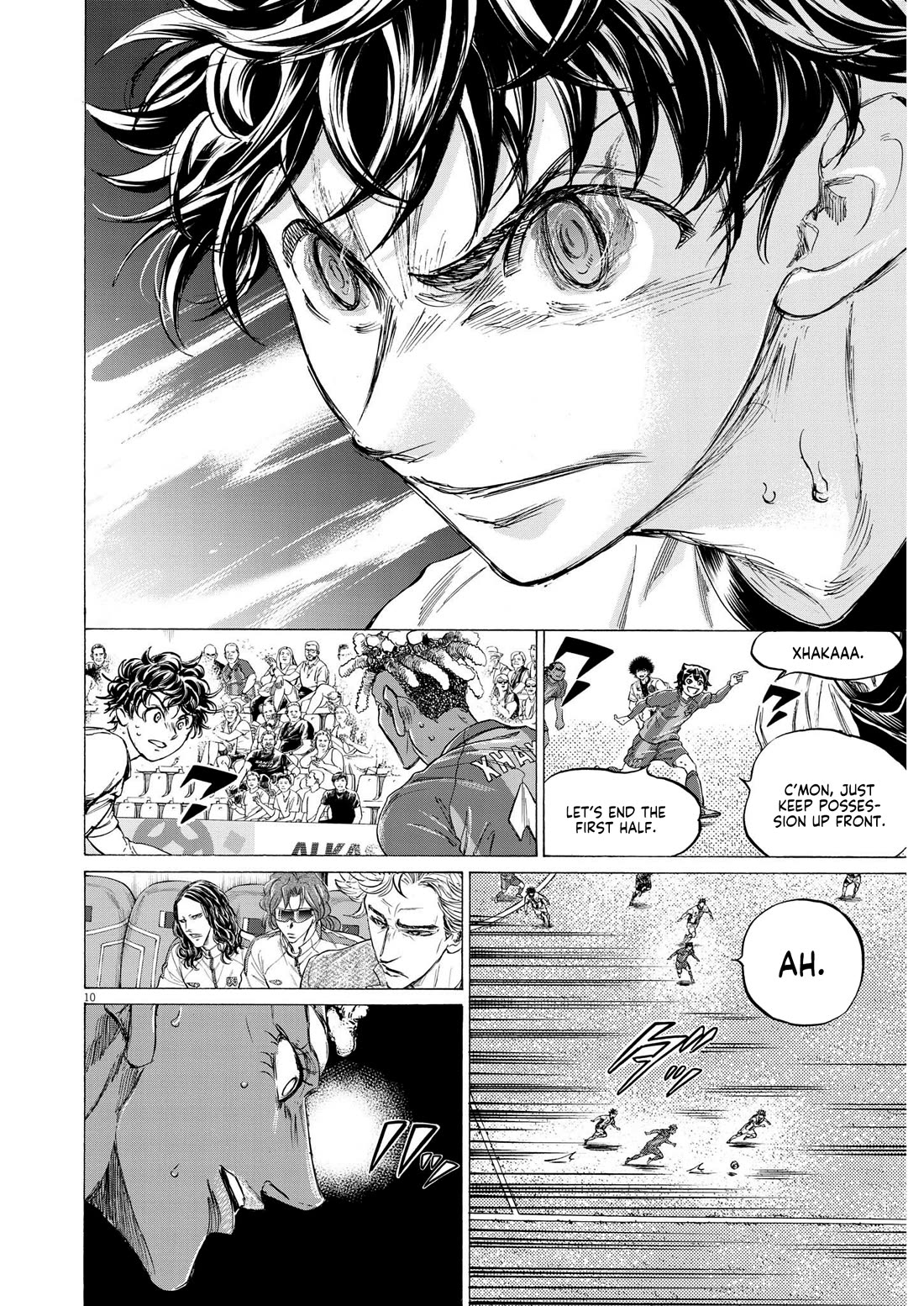 Ao Ashi Chapter 364 page 11 - Chapter 364: Telepathy