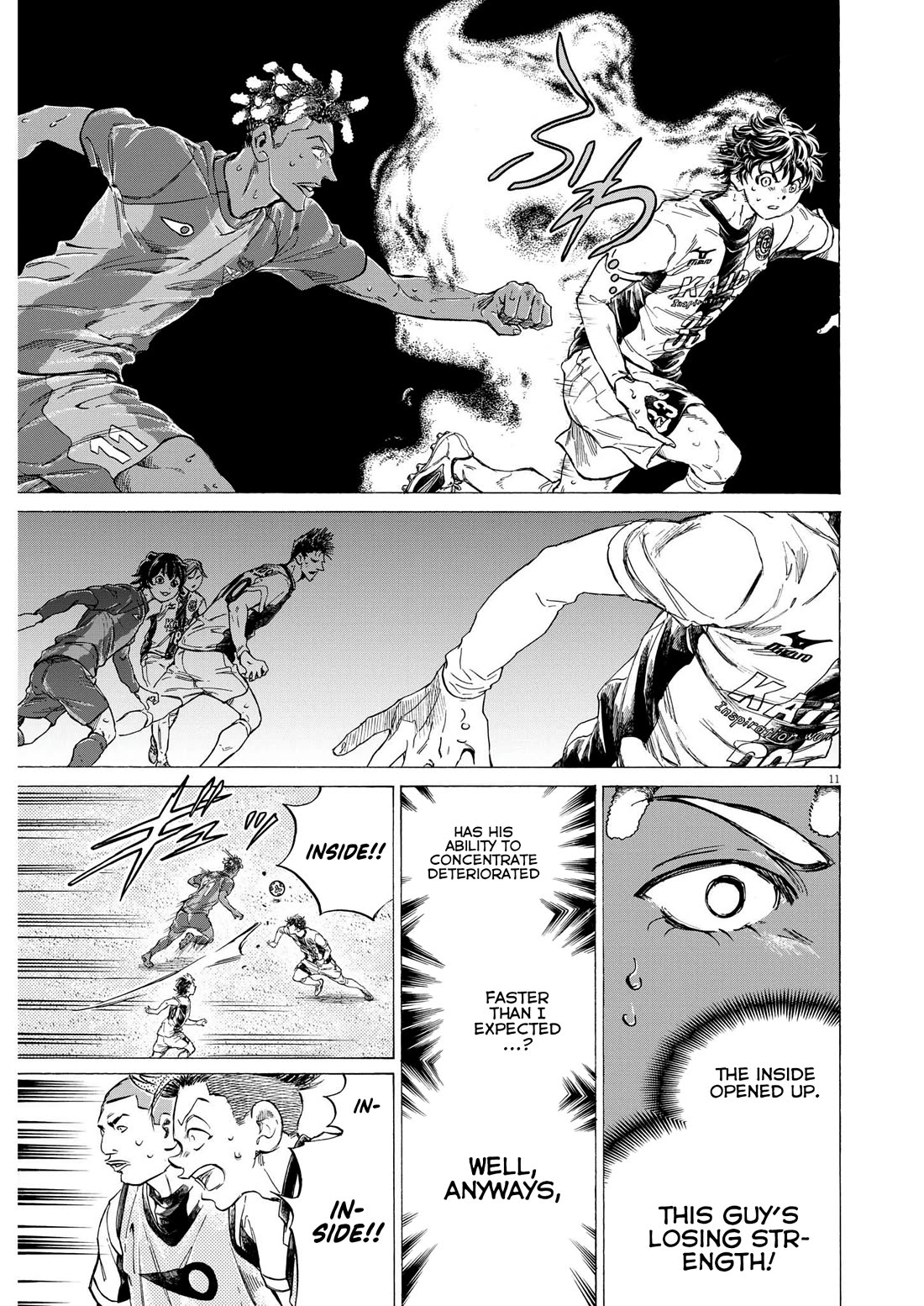 Ao Ashi Chapter 364 page 12 - Chapter 364: Telepathy