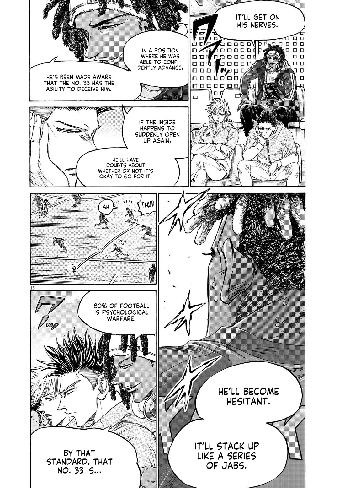 Ao Ashi Chapter 364 page 17 - Chapter 364: Telepathy